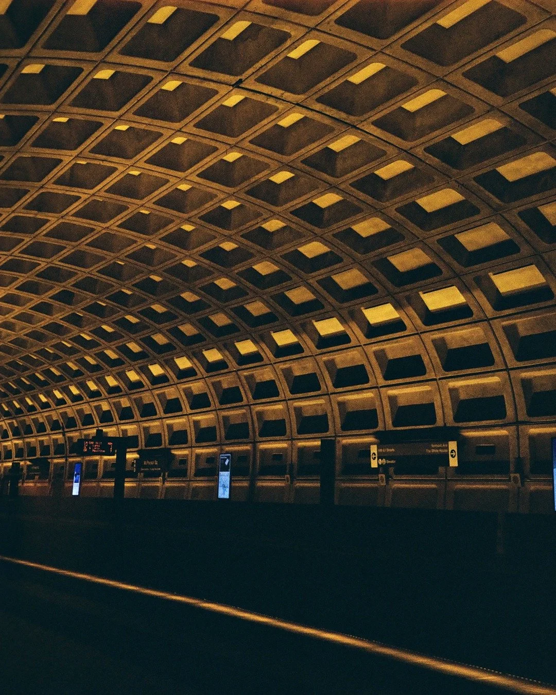 #DC Metro station captured on #kodakgold200 

Photographer: #TULIKAKim #TULIKAwfilm
#tulikatravels