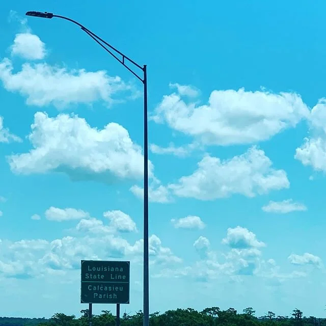 Almost home! #Louisiana #stateline #eatwell #drinkplenty #livelife #travel #traveler #wander #wanderlust #wanderingrandalls #home #homesweethome