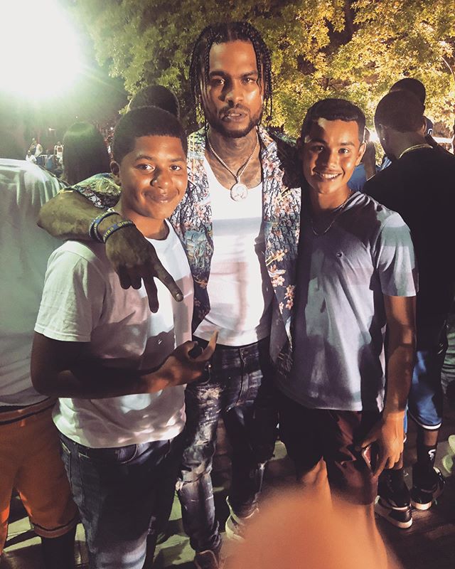 I always come threw for my kids #VIP in #dyckmanbasketball with @daveeast good lookin out to my homie @damayordp for always looking out @njwegotnext #WEG🏀TNEXT  this is what I do