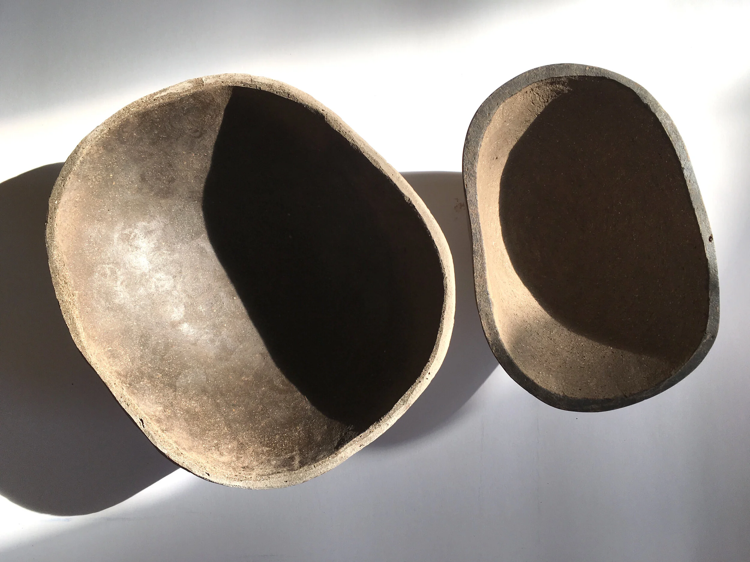 Unfired earth, drying