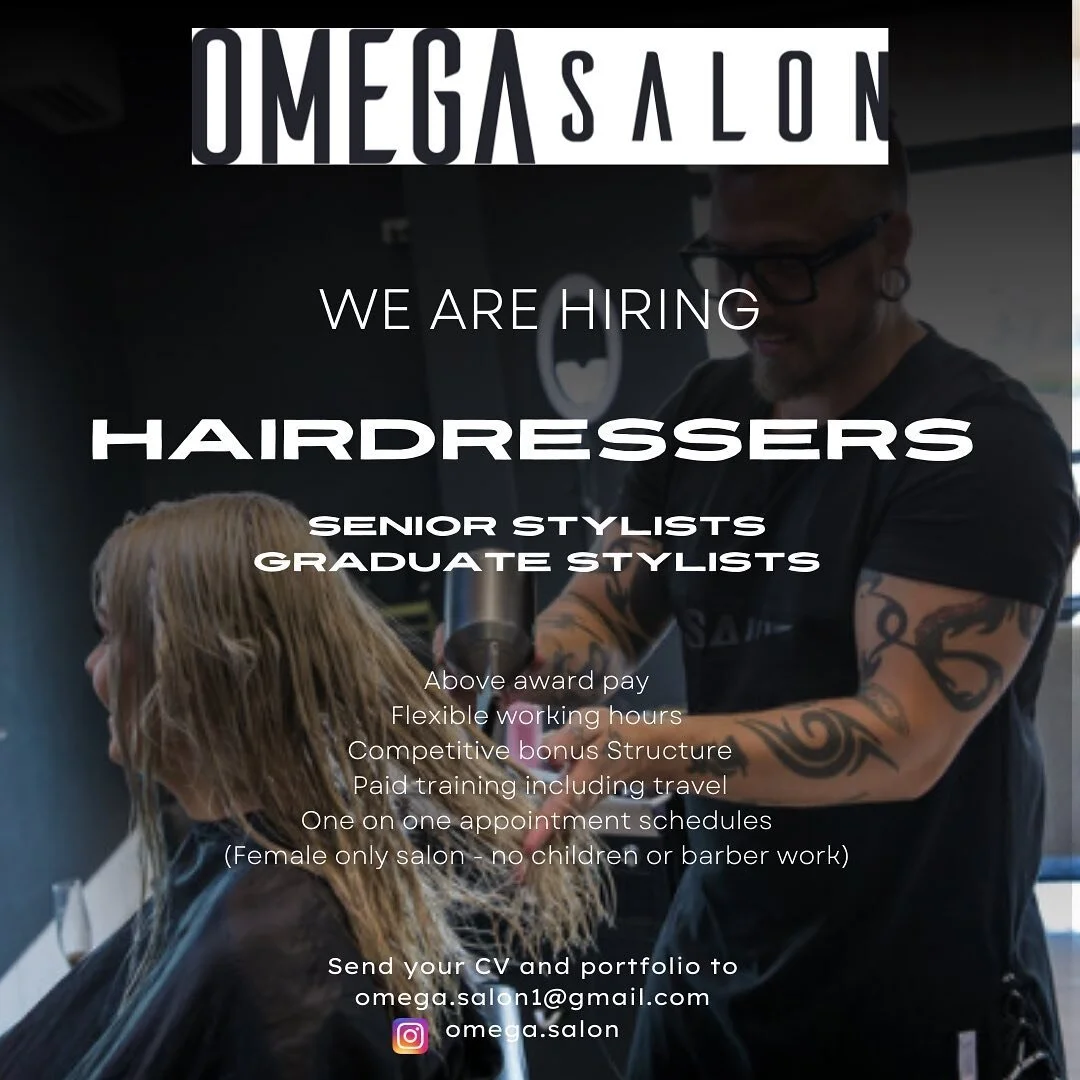Time For a change?
Want to move to warmer weather?
Maybe u just want the best of the best -
Best salon, best team to work for, best pay, paid training and travel and best incentive program to make even more of those cash goals you&rsquo;ve been chasi