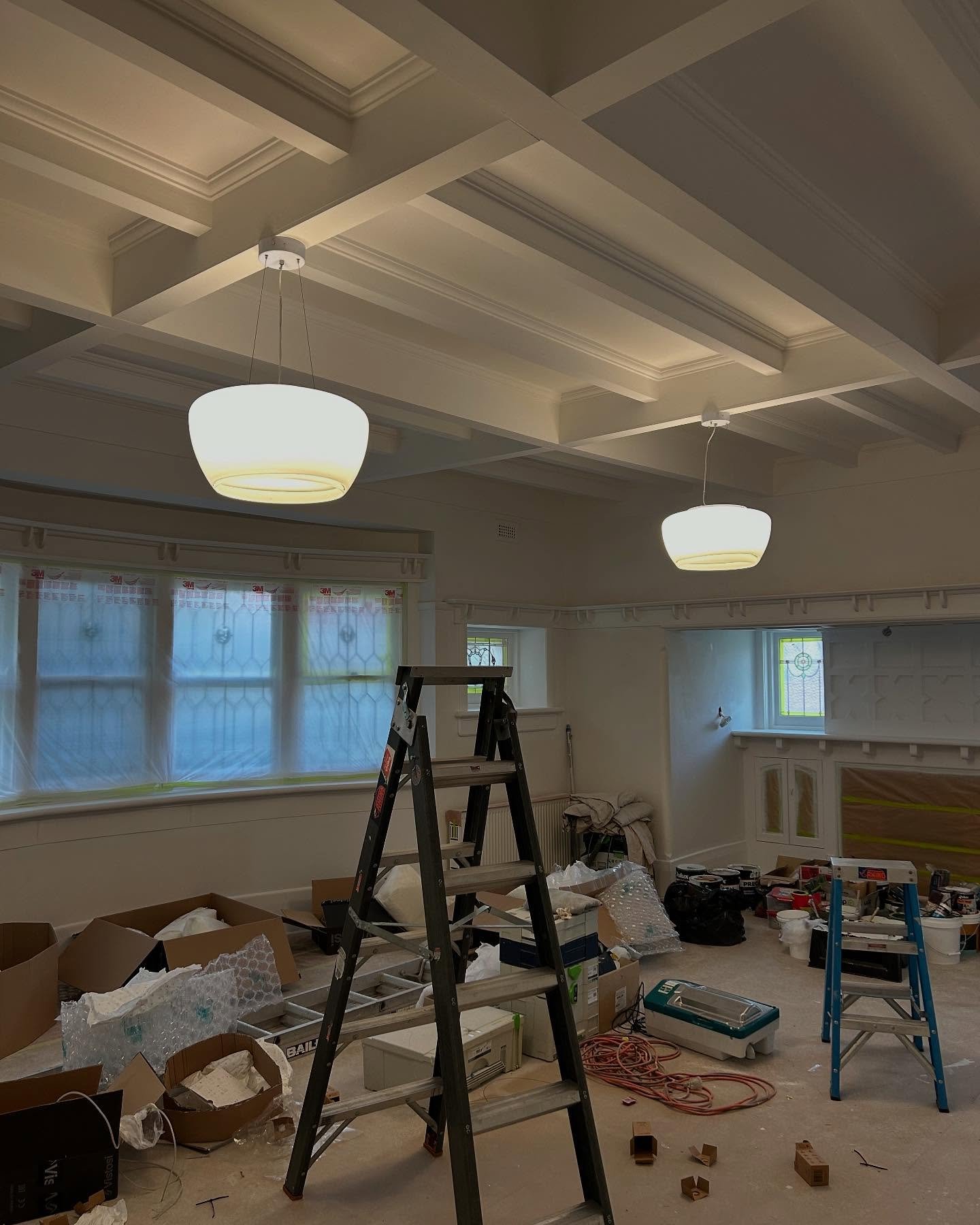 Last week&rsquo;s install of @vistosi_lighting pendants from @mondoluce_lighting