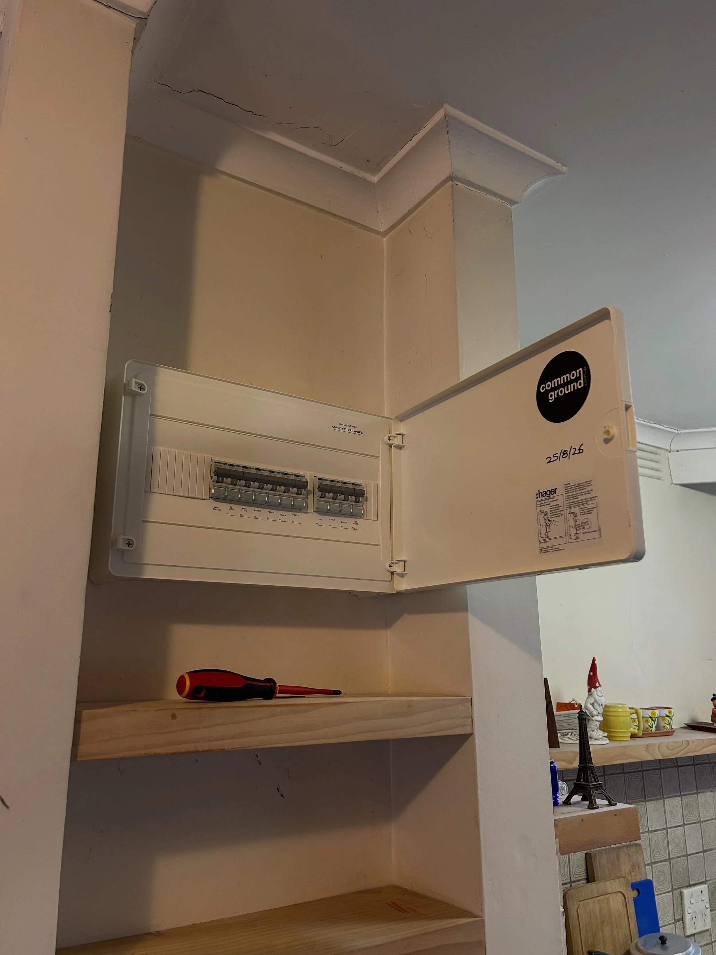 Switchboard upgrade with @hager_au products the other week in Armadale.
Thanks to Andrew at @360electricalinspection for the inspection and certification.