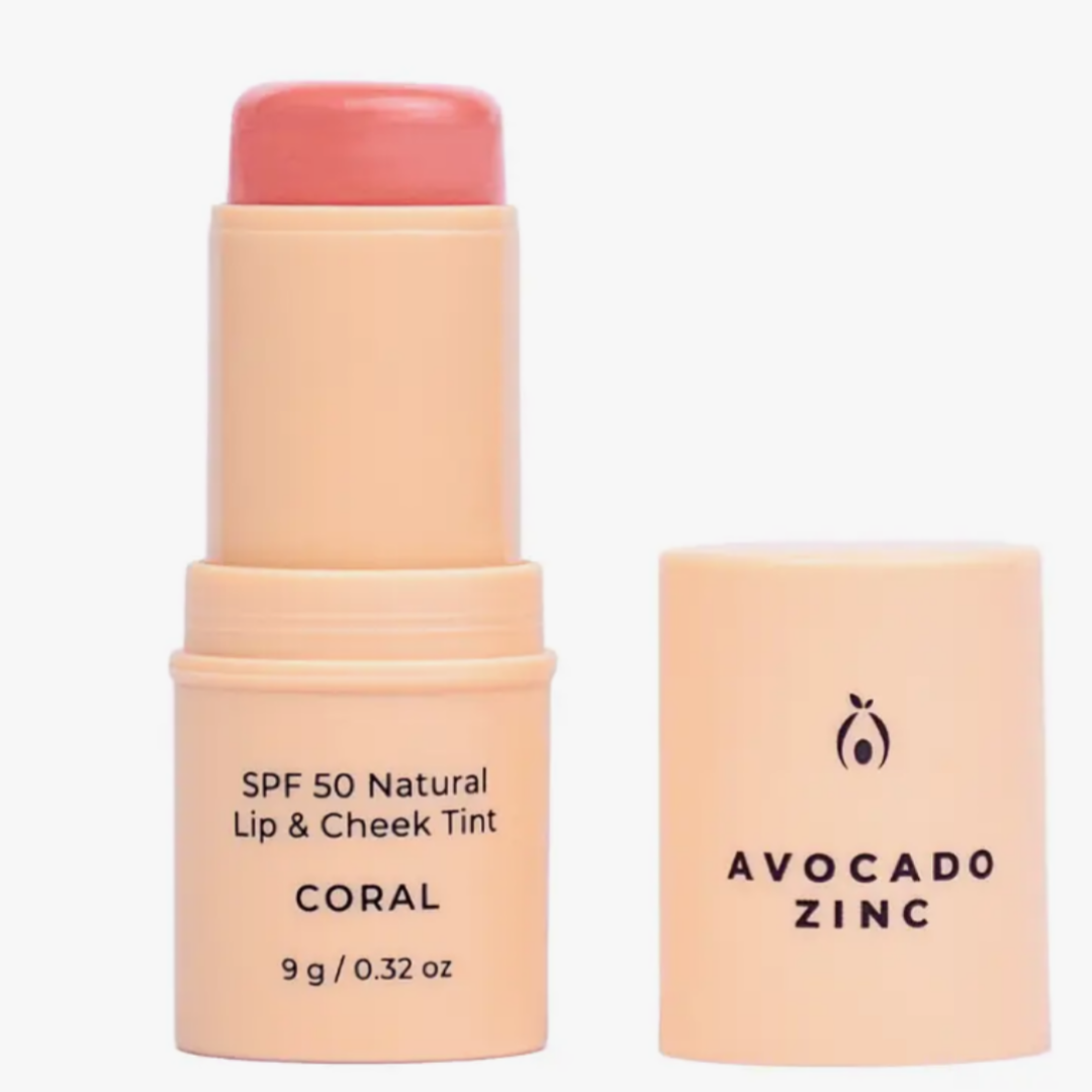 Spf 50 Natural Lip & Cheek Tint - Coral