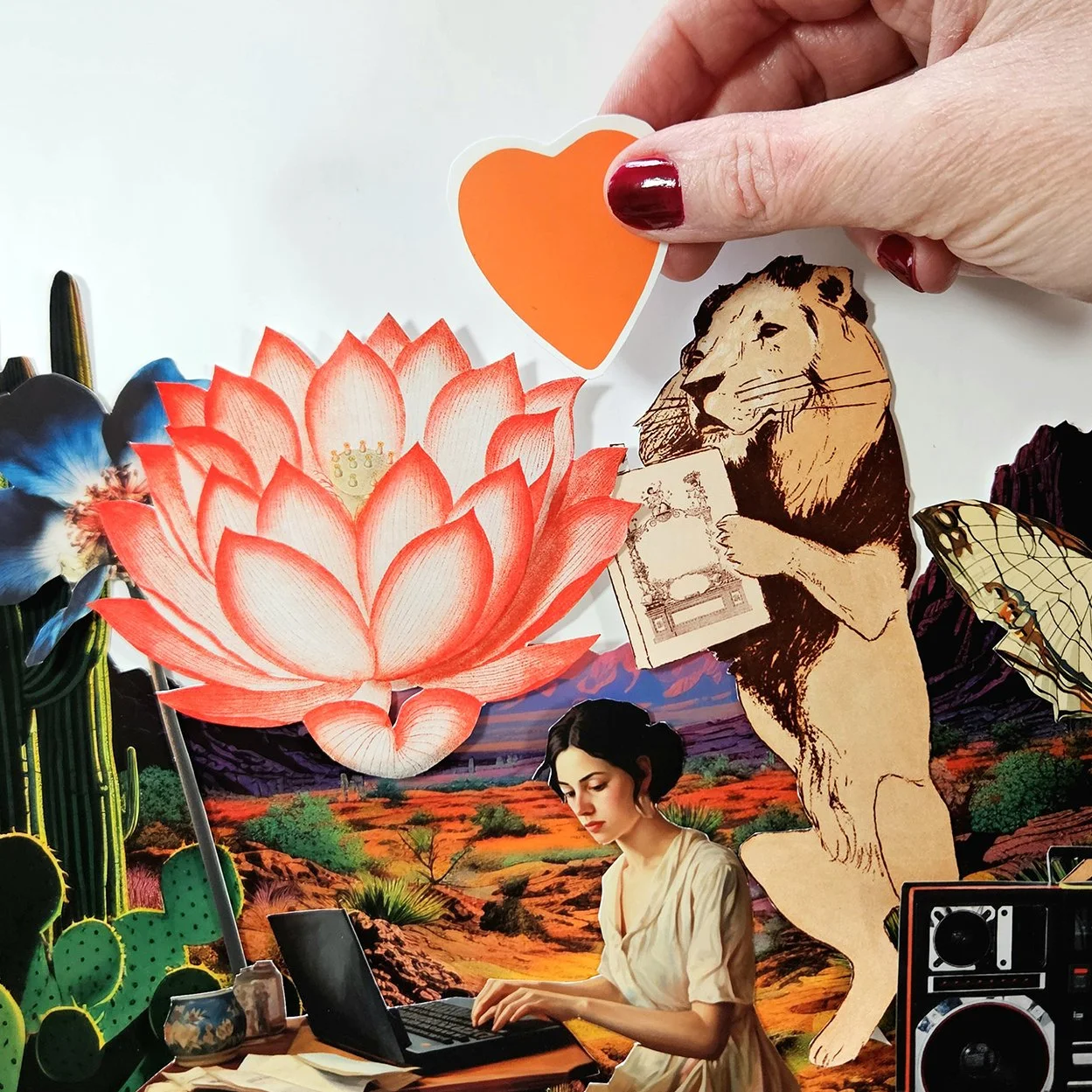 ATELIER COLLAGE CRÉATIF by Les Imaginatifs