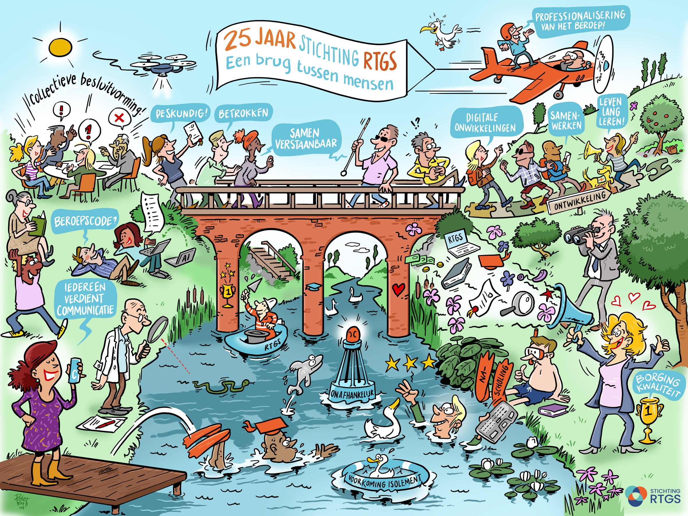 Puzzel-illustratie 