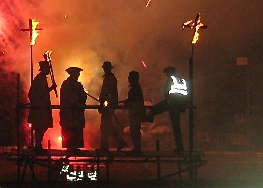 Sussex Bonfires, Newick.  2012