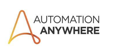 Automation Anywhere logo with stylized letter A and text