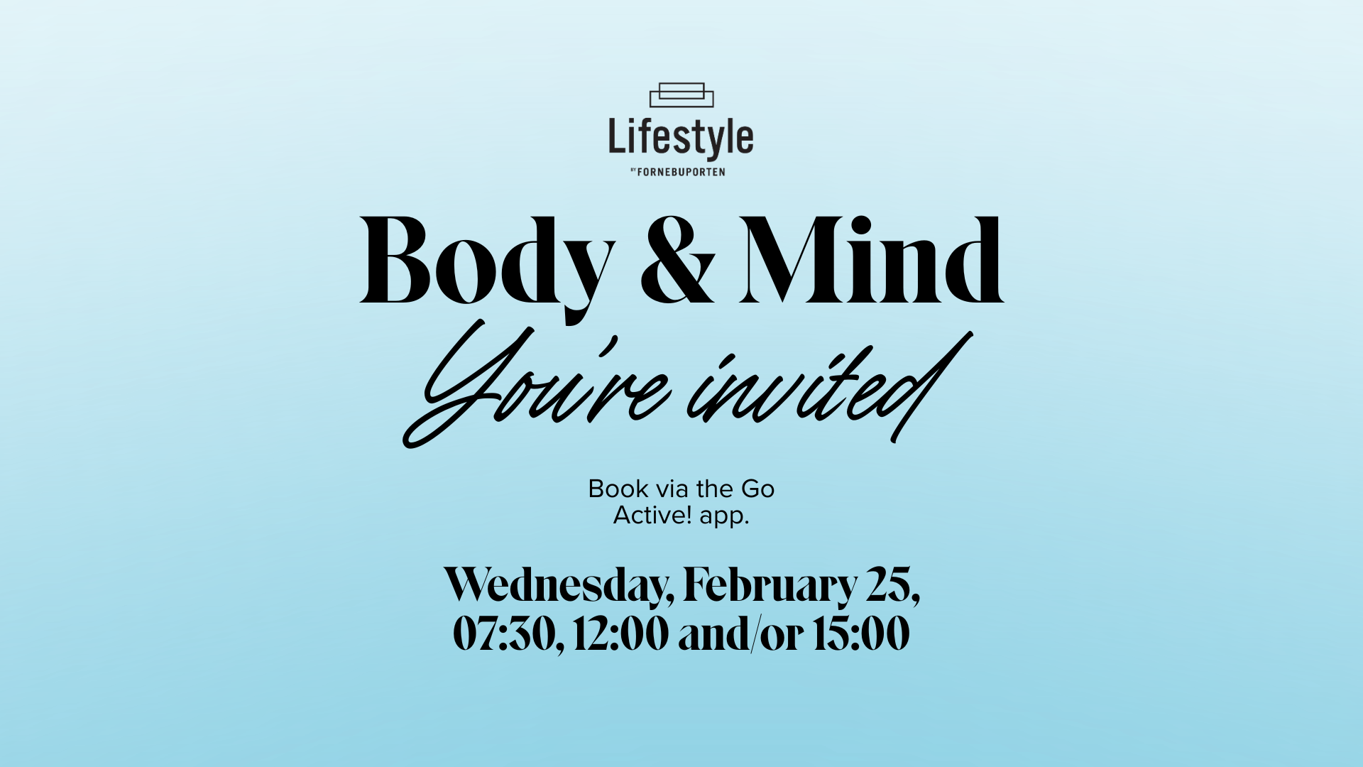 Campus Activity Day: “Body &amp; Mind” at Lifestyle