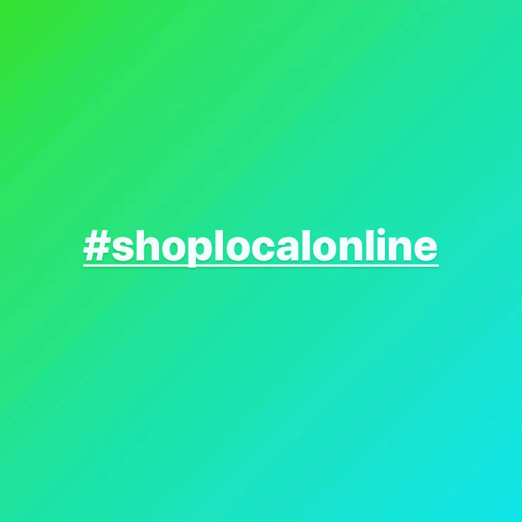 #shoplocalonline