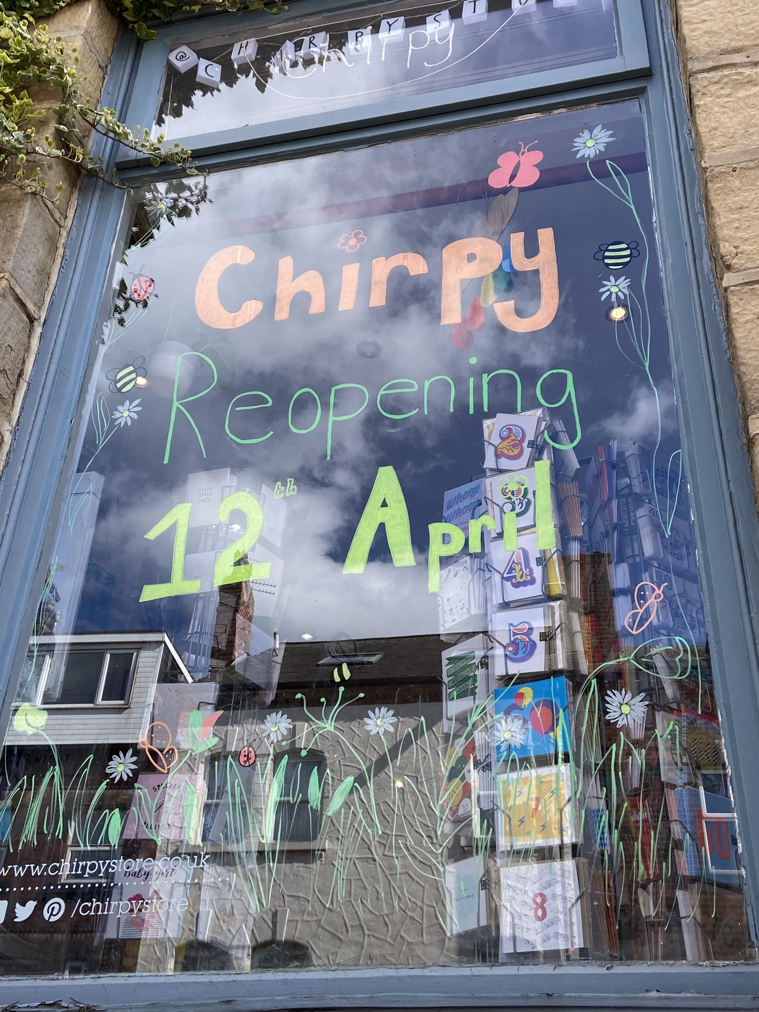 REOPENING MONDAY 12th APRIL!