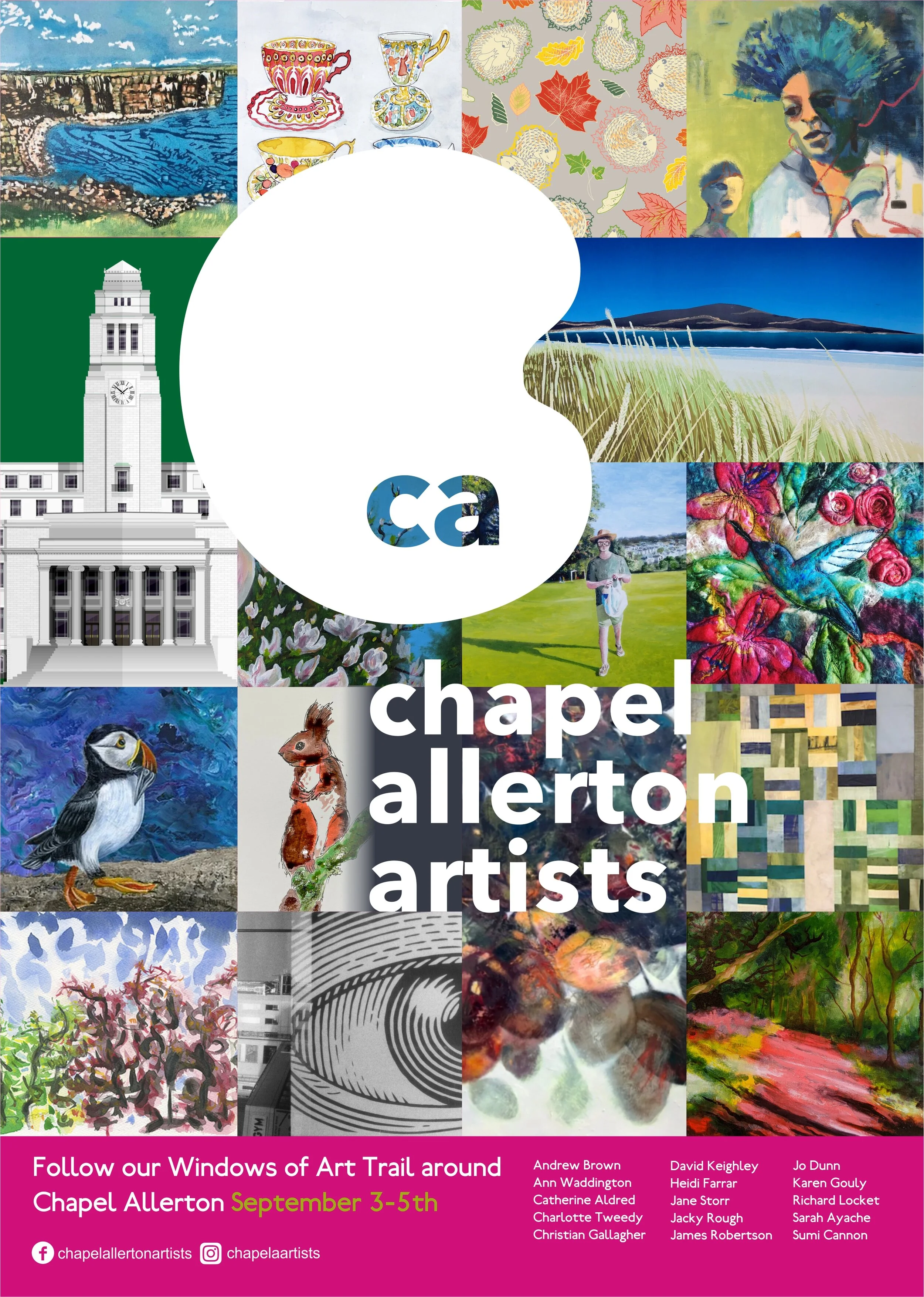 Follow the Chapel Allerton Windows of Art Trail