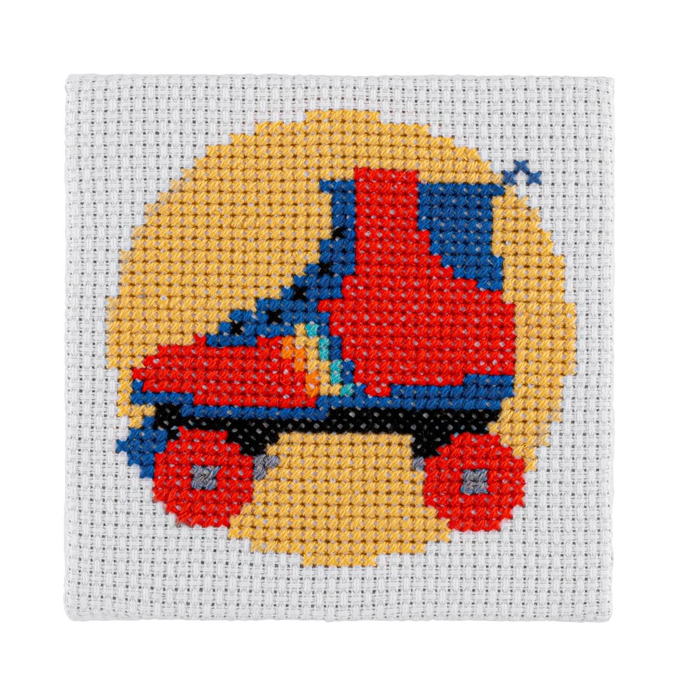 Pokémon Cross Stitch Kit: Includes patterns and materials to