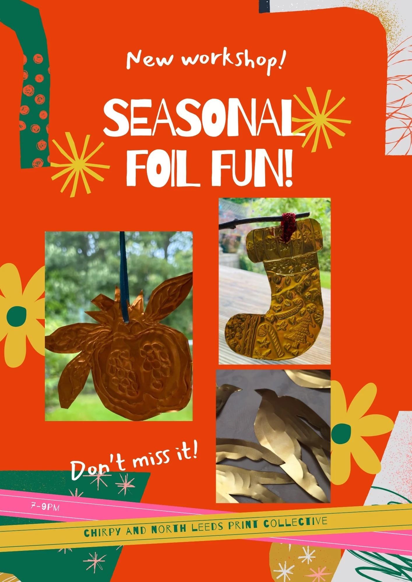 Seasonal Foil FunWorkshop