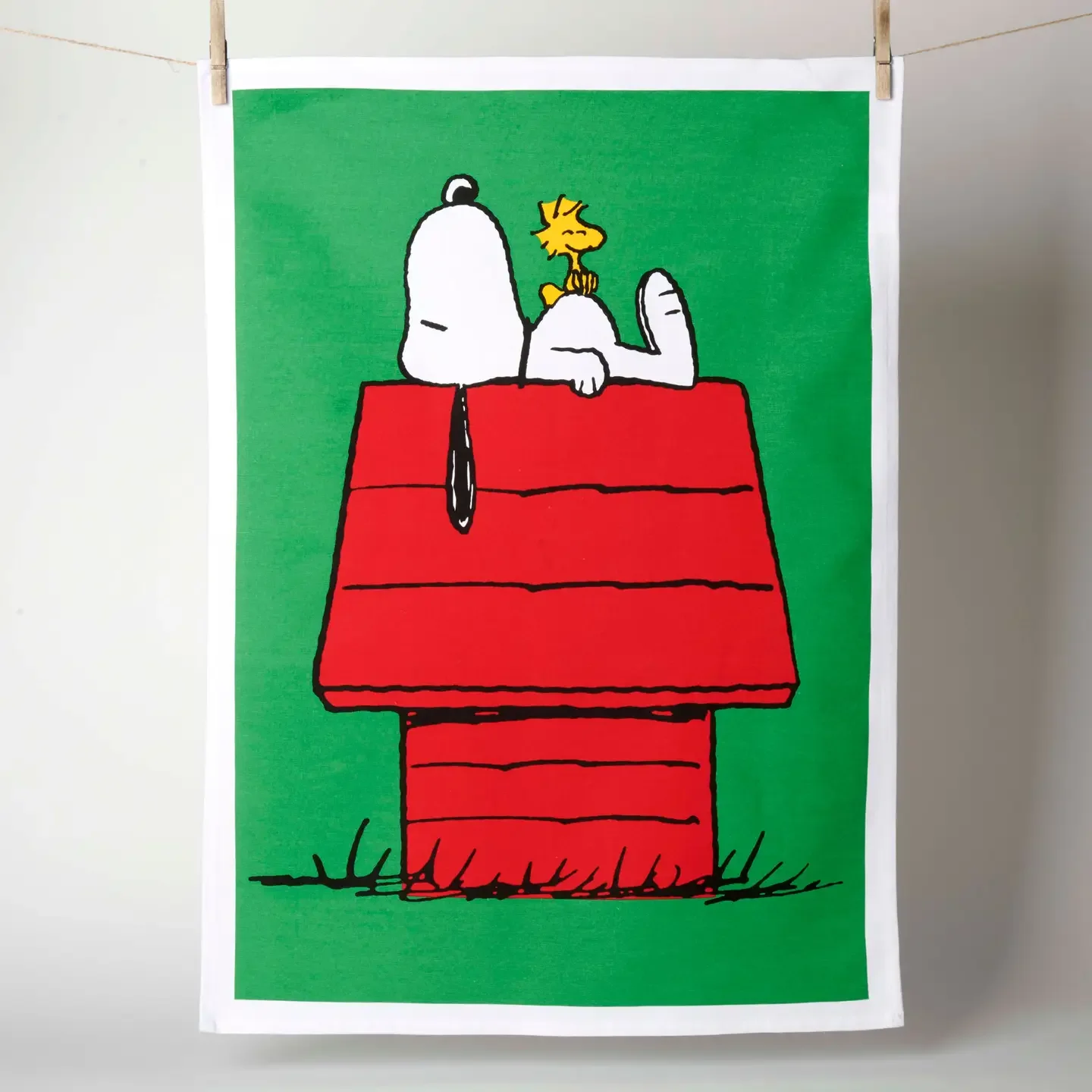 Snoopy house tea towel.webp