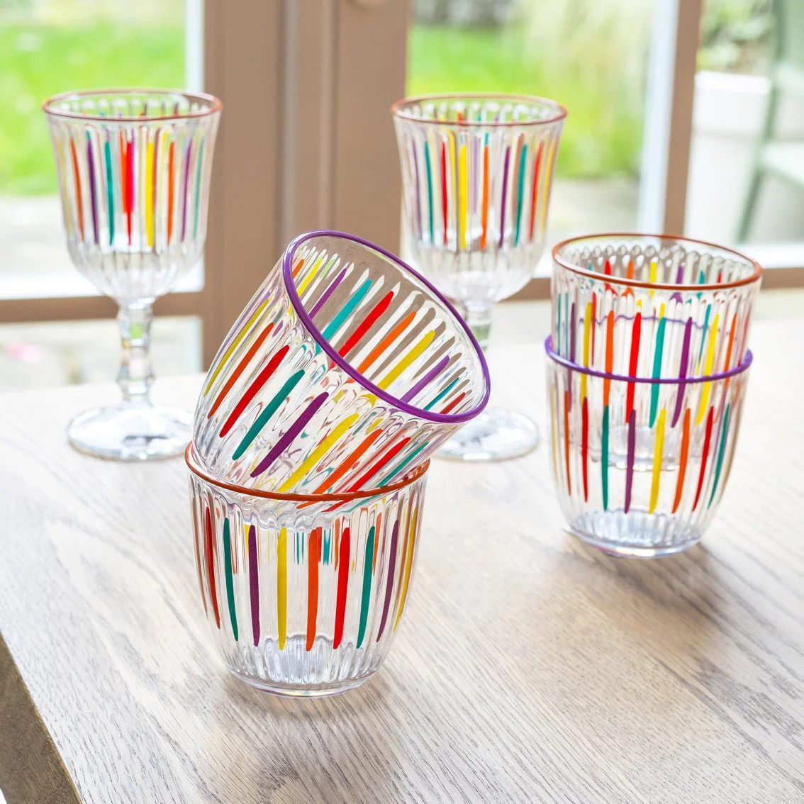 rainbow tumbler & wine glasses.jpg