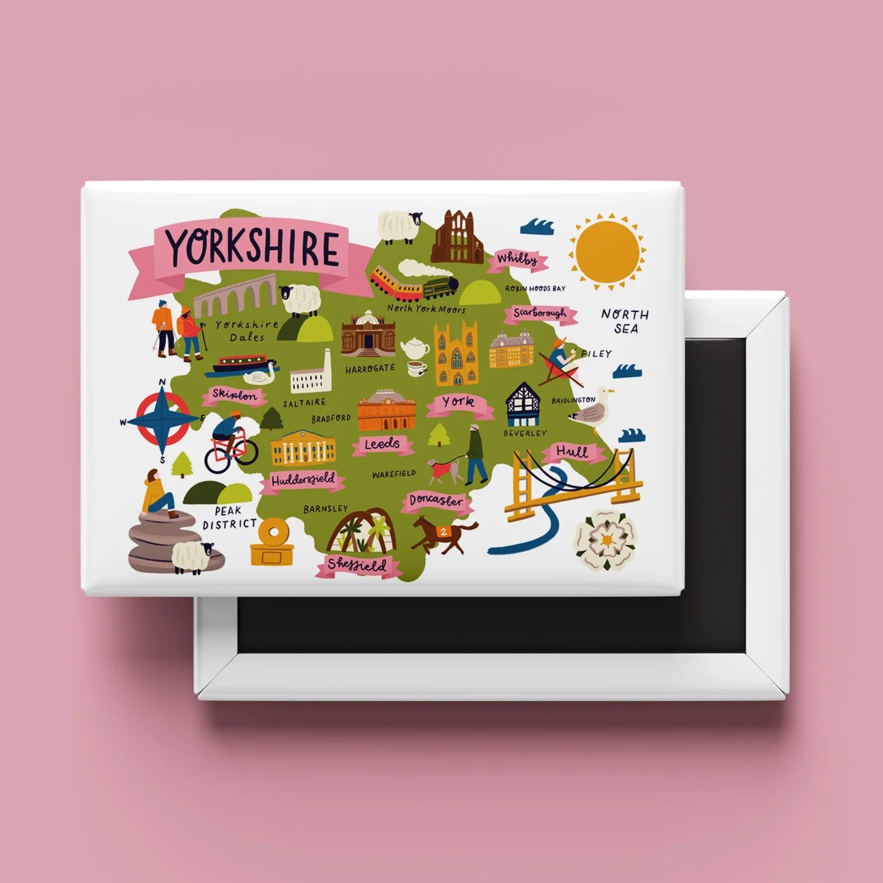 Yorkshire / Leeds Magnets