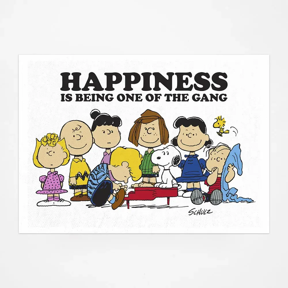 Peanuts gang tea towel.webp