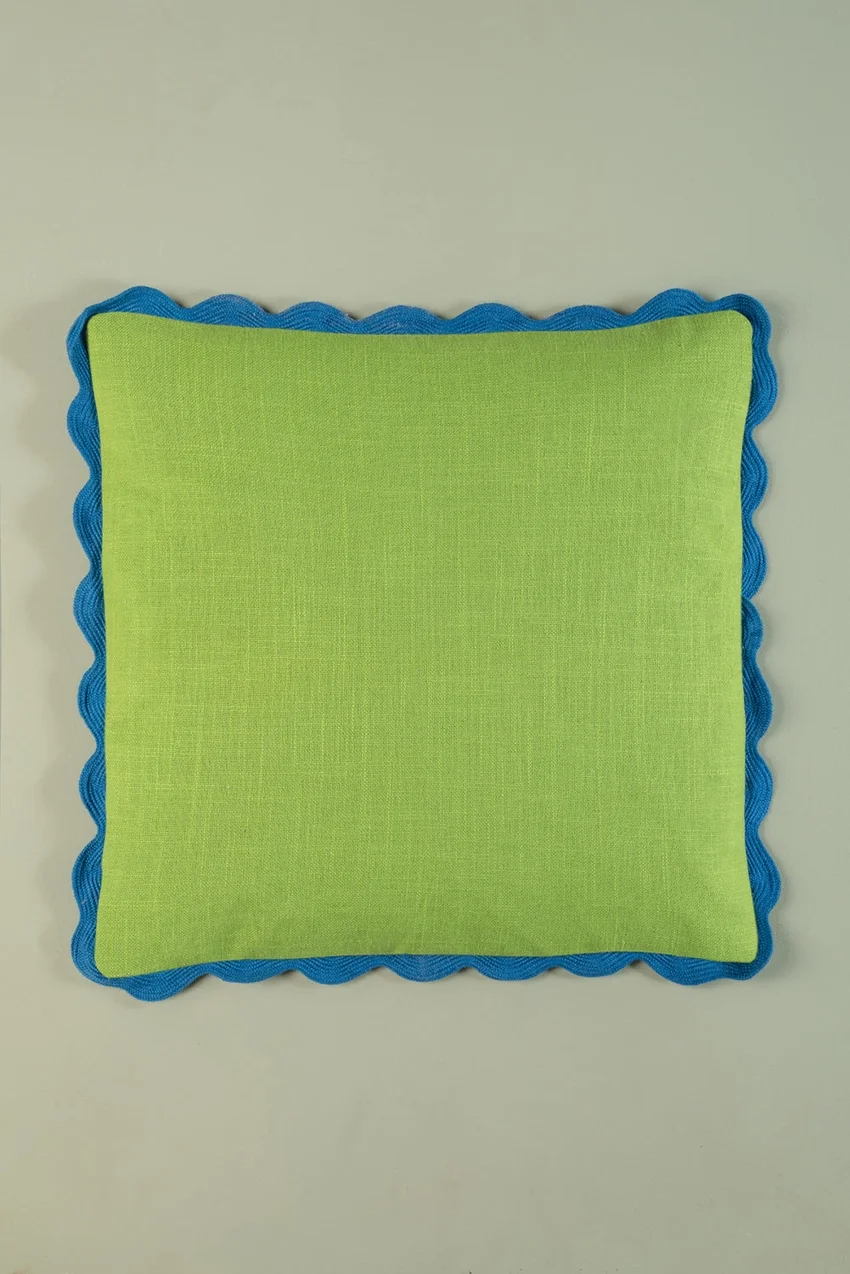 Colour Block Cotton Cushions