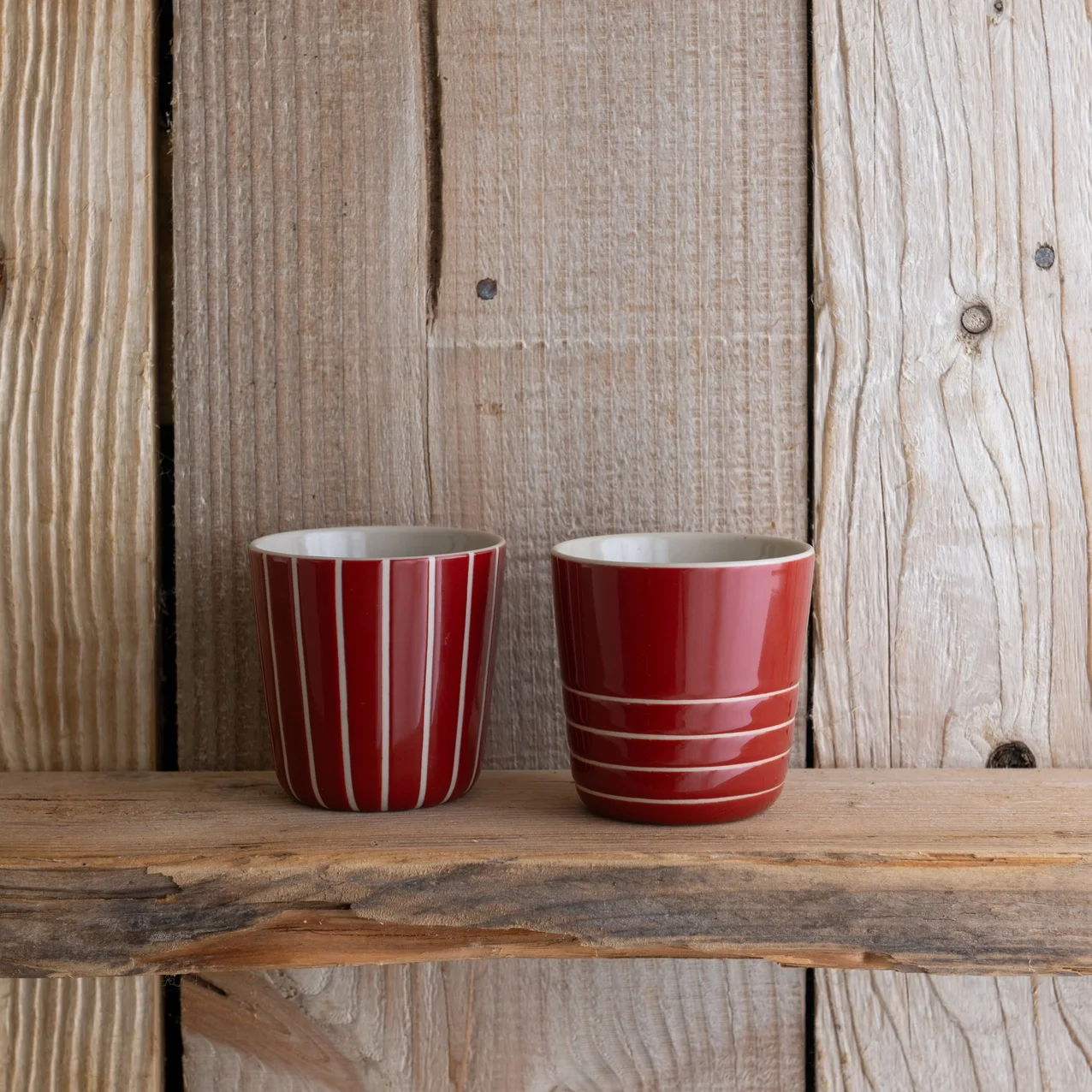 Vervain beaker - earth red ligestyle.webp