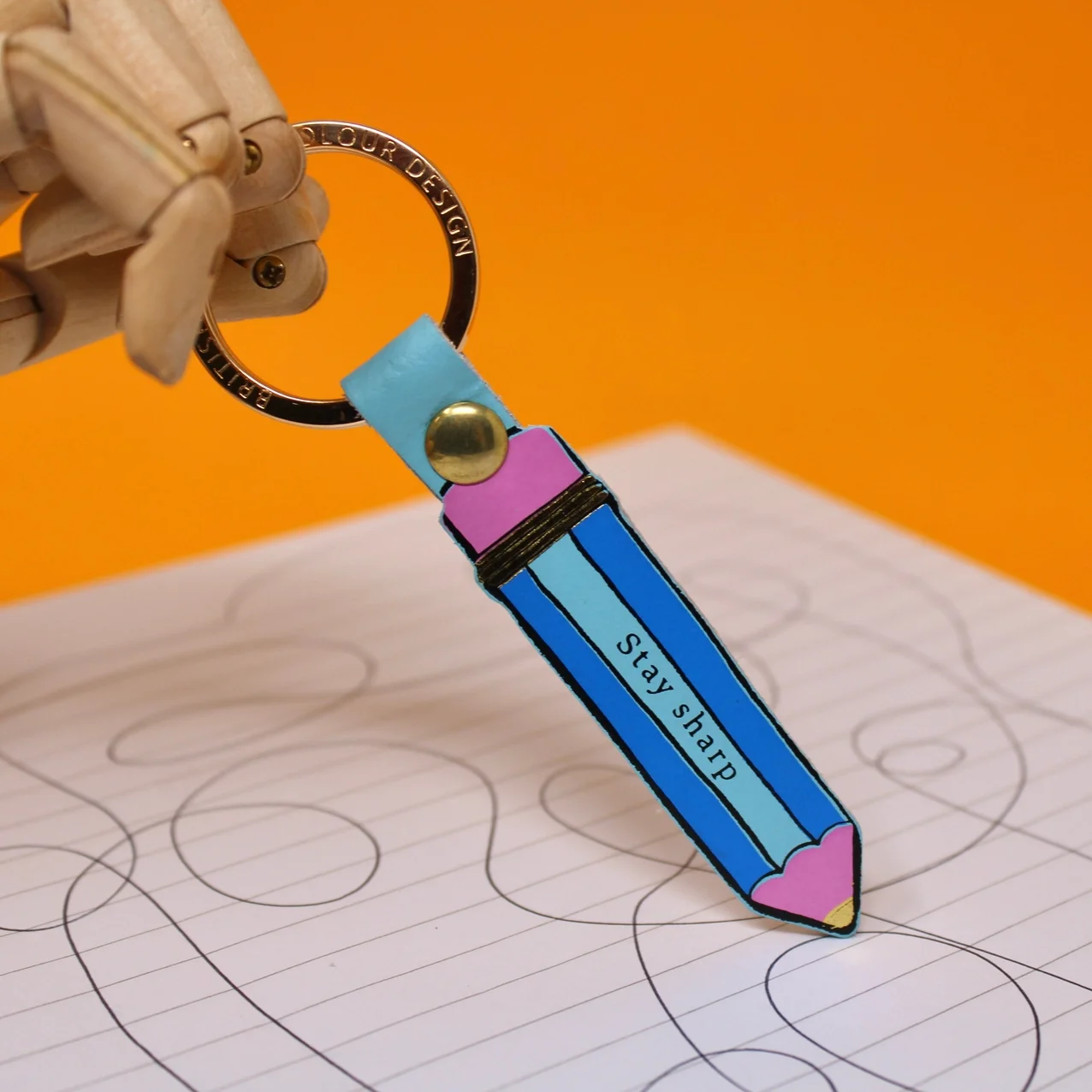 pencil keyring lifedtyle.webp
