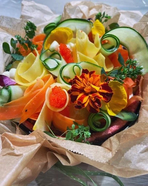 Vegaanisia joulupöydän herkkuja