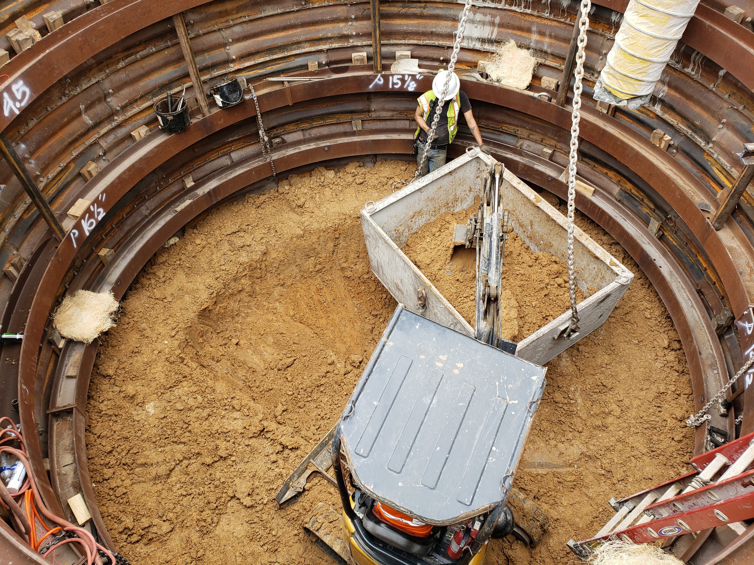 March 2022 - Shaft D Excavation