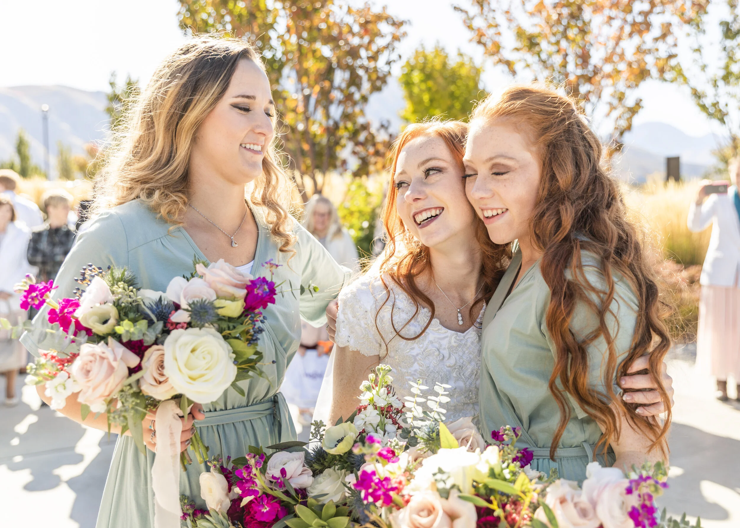  brides maids bouquet inspiration bridal bouquet inspiration bouquet inspiration and goals glowing bride brides maids dress color inspiration mint  green or light blue mother of the bride dress inspiration modest wedding attire inspiration lds weddin