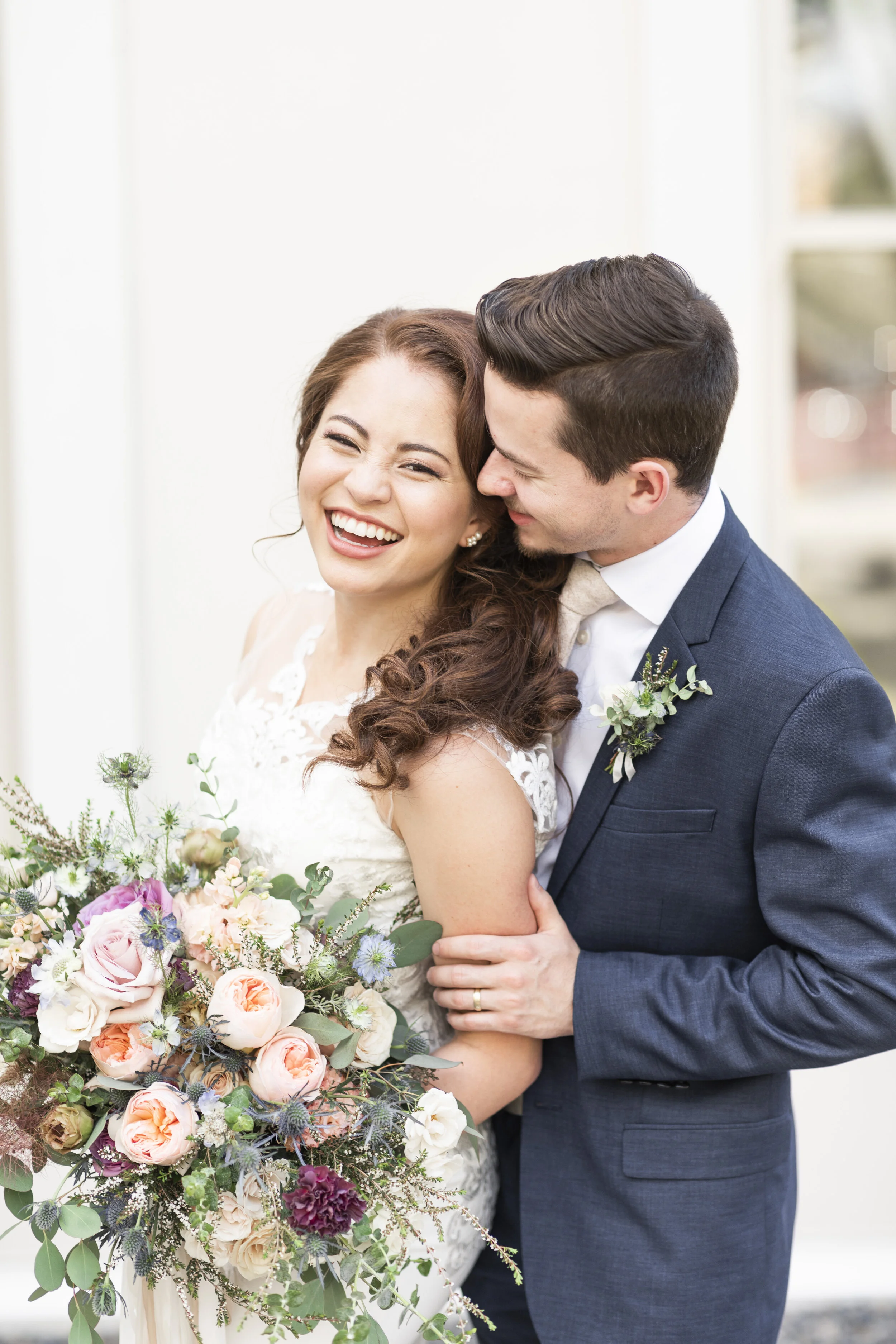  ecstatic couple radiant couple glowing couple happy wedding day photo shoot session wedding day goals romantic fun wedding bouquet inspiration groom tux and suit inspiration groom hairstyle inspiration bridal hairstyle romantic and soft inspiration 