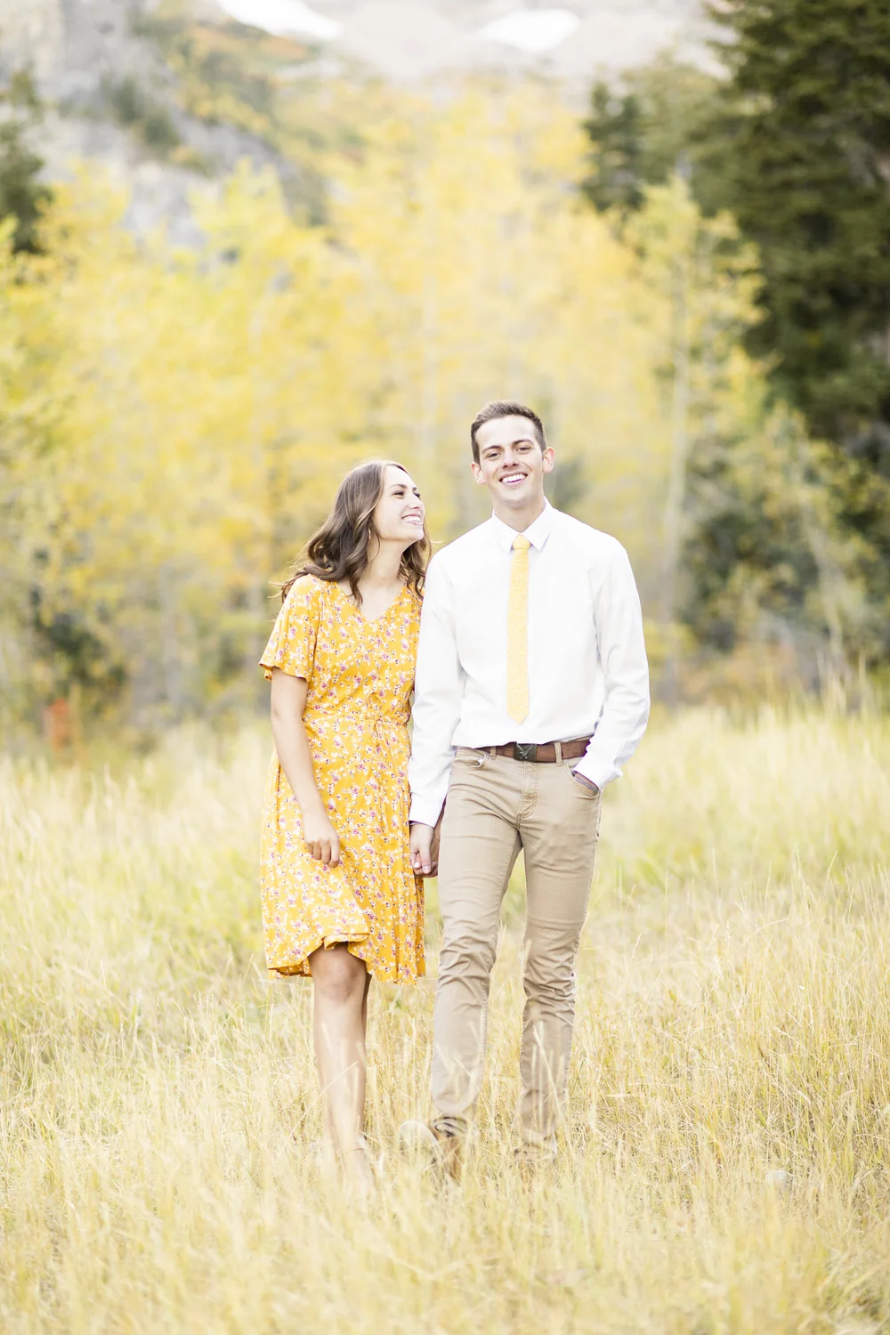 sachin and babi light blue dress Engagement Outfits | Engagement Party Outfits main image 1