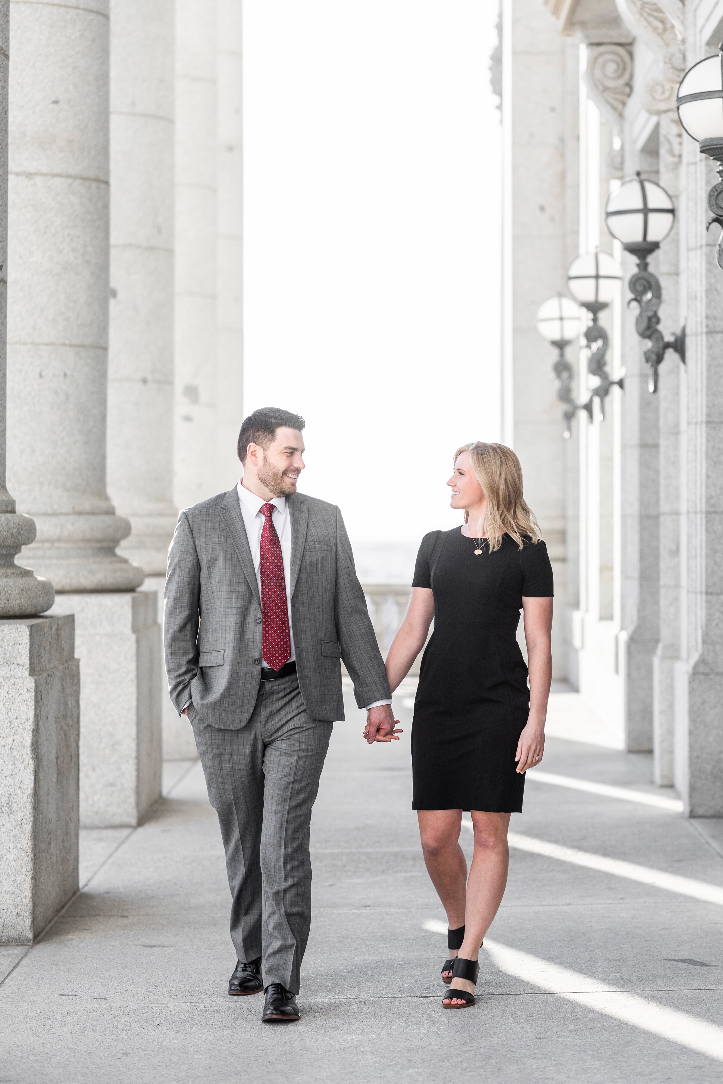  10 Locations in Northern Utah for Engagement Shoots. Northern Utah landscapes for beautiful engagements advice bride and groom Clarity Lane Photography northern Utah weddings Capitol Building #provobrides #engagementpictures #weddingplanning #beinga