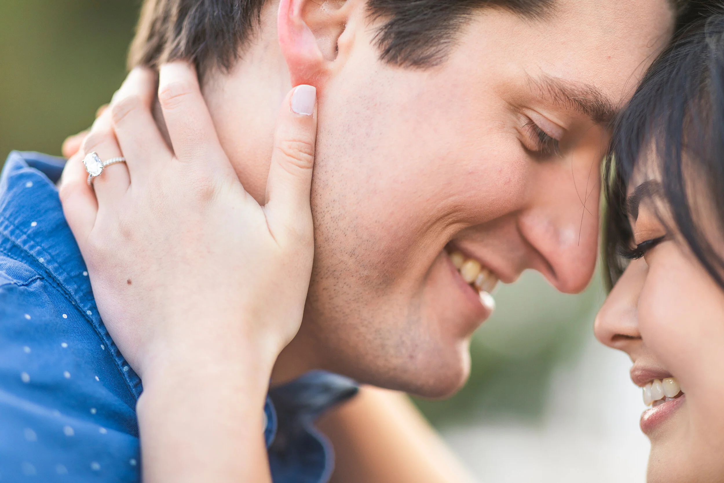  A gorgeous close up on husband and wife in a sweet and romantic newly wed photo shoot. Couple pose inspiration couple goals loving couple newly wed goals ideas and inspiration newly wed advice for brides Utah photographer Clarity Lane photography go