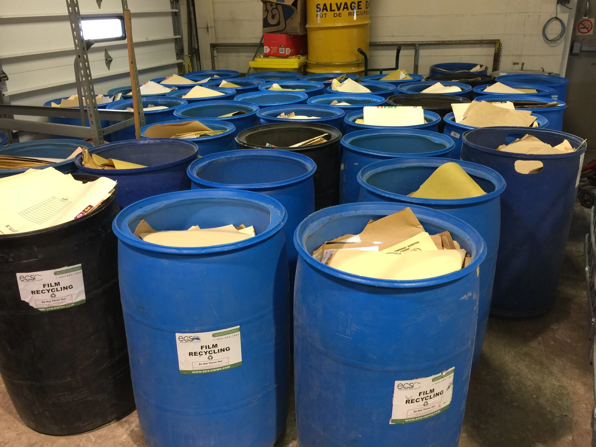 Film Recycling Silver Recovery for XRay Film and More — ECS Cares