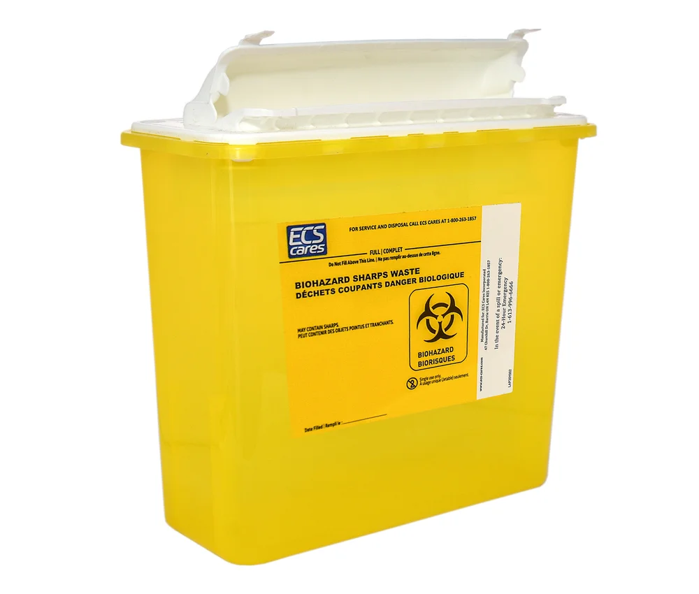 5 Quart Sharps Container #8513 by Kendall / Covidien - Medical