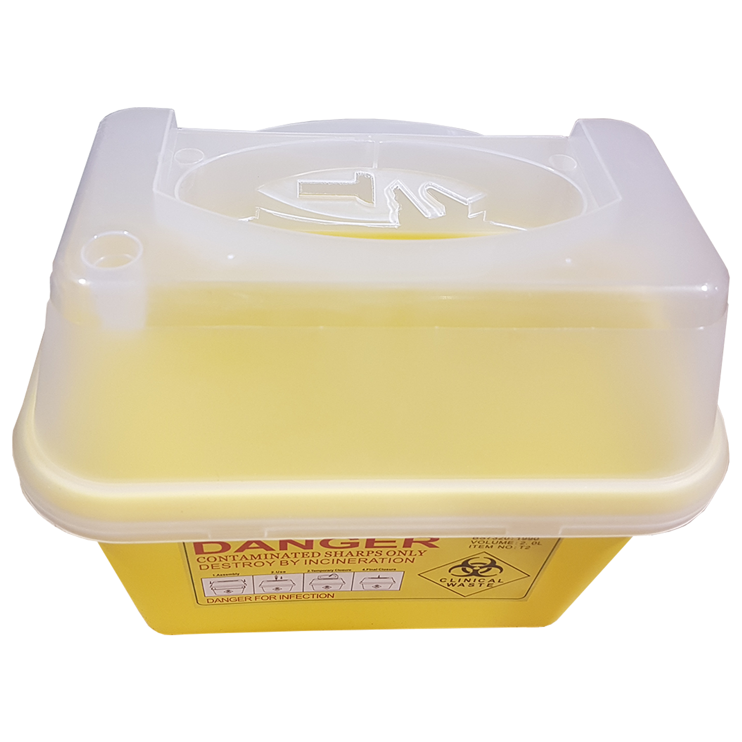 Sharp Container 2l CS 2L SHARPS CONTAINER — ECS Cares