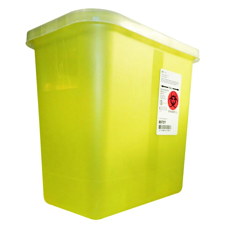 COVIDIEN 8970Y 8QUART SHARPSSAFETY CONTAINER — ECS Cares