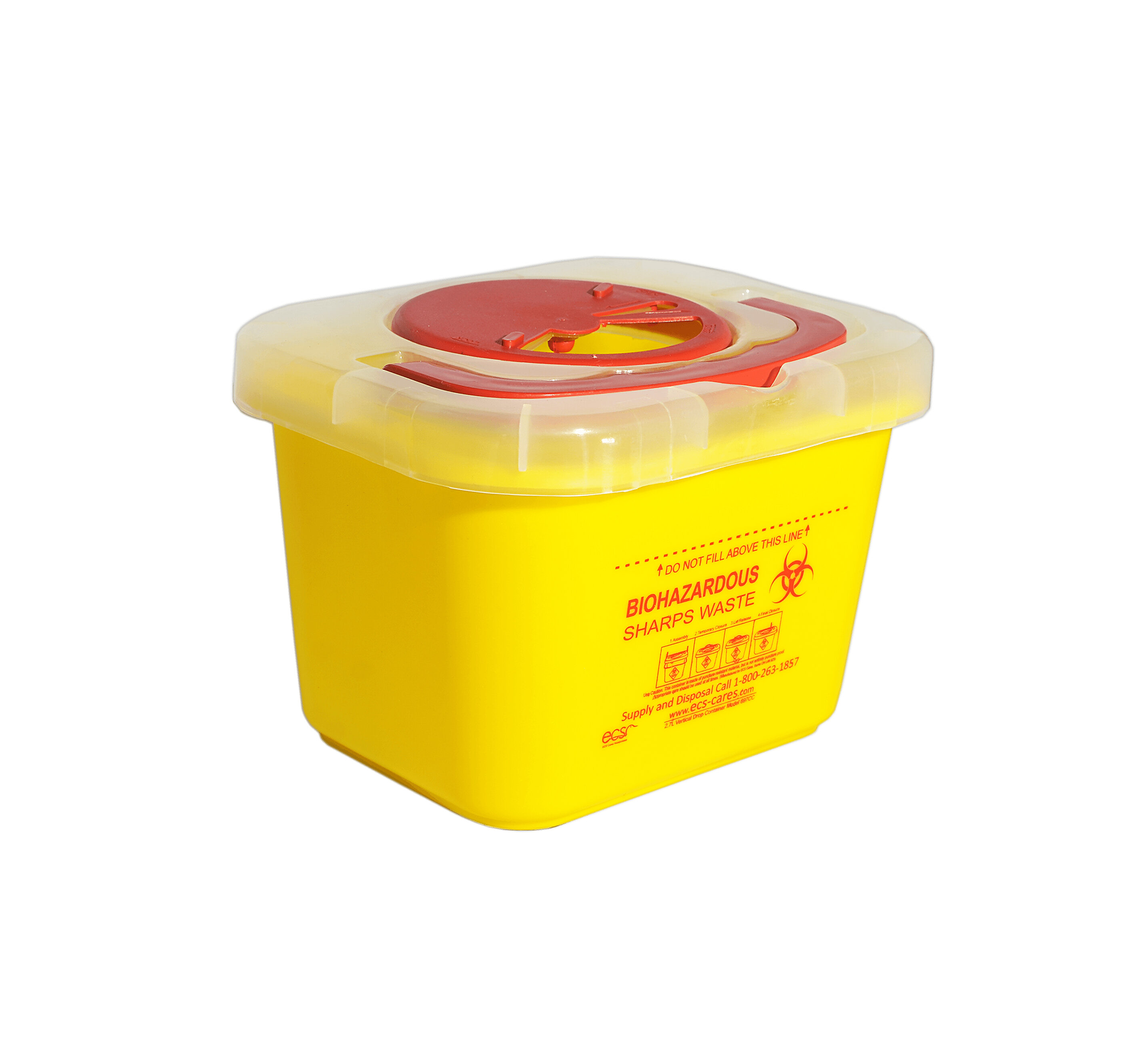 CS 1L SHARPS CONTAINER — ECS Cares