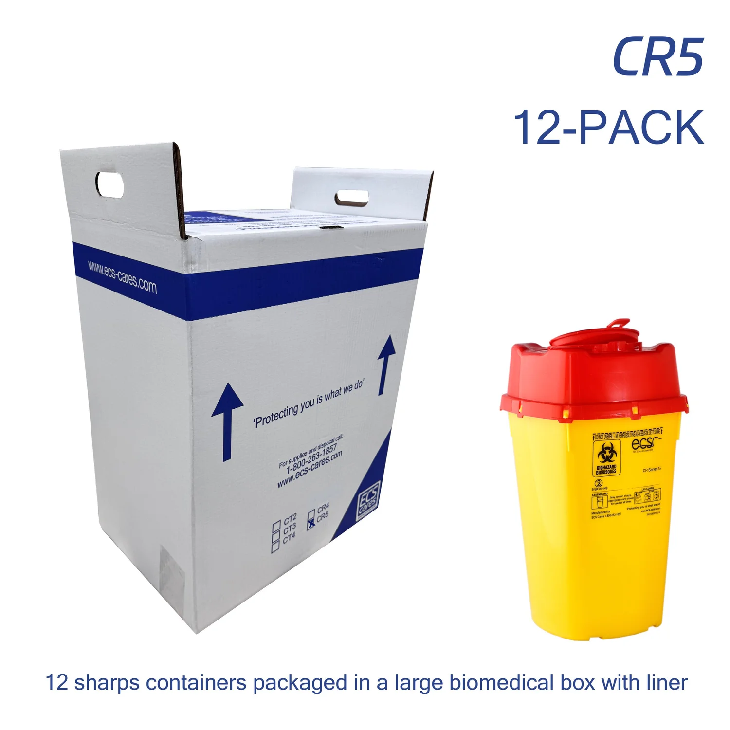 HR4 SHARPS CONTAINER — ECS Cares