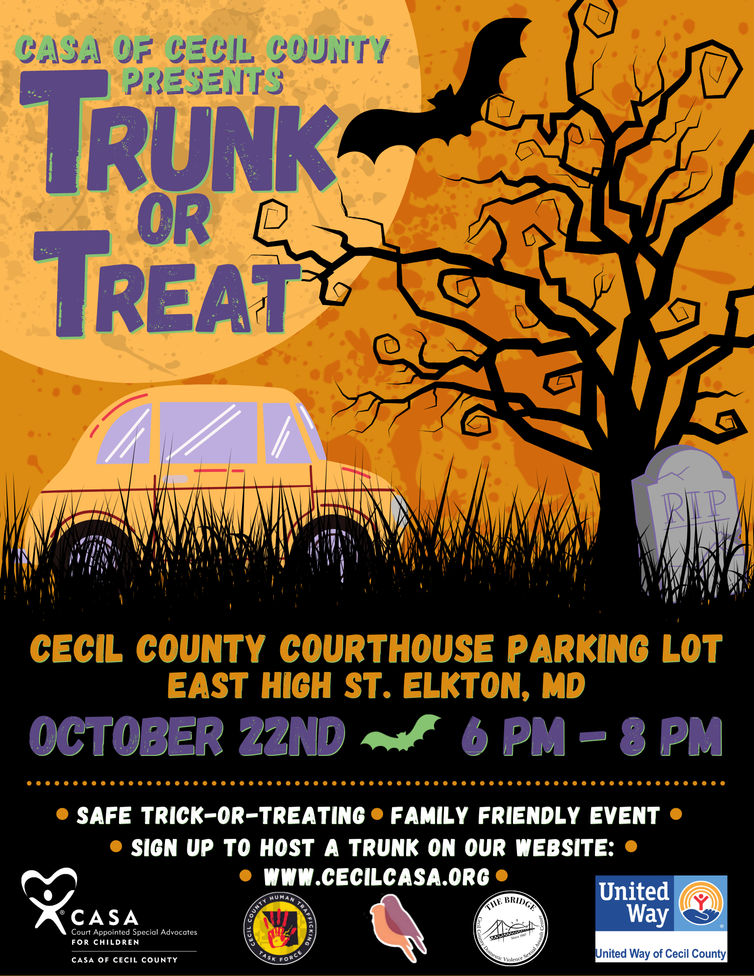 Trunk or Treat — CASA of Cecil County