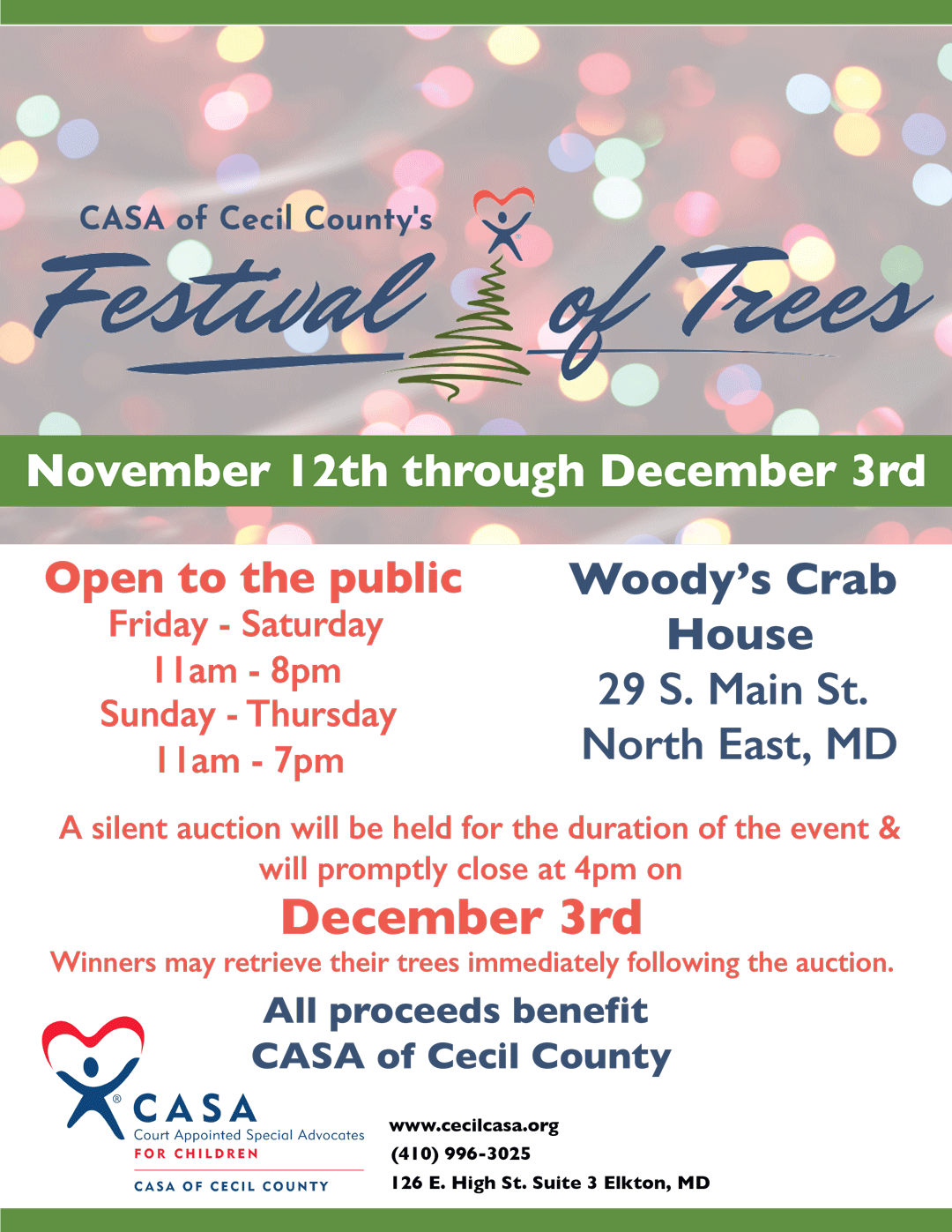 Festival of Trees, 2022