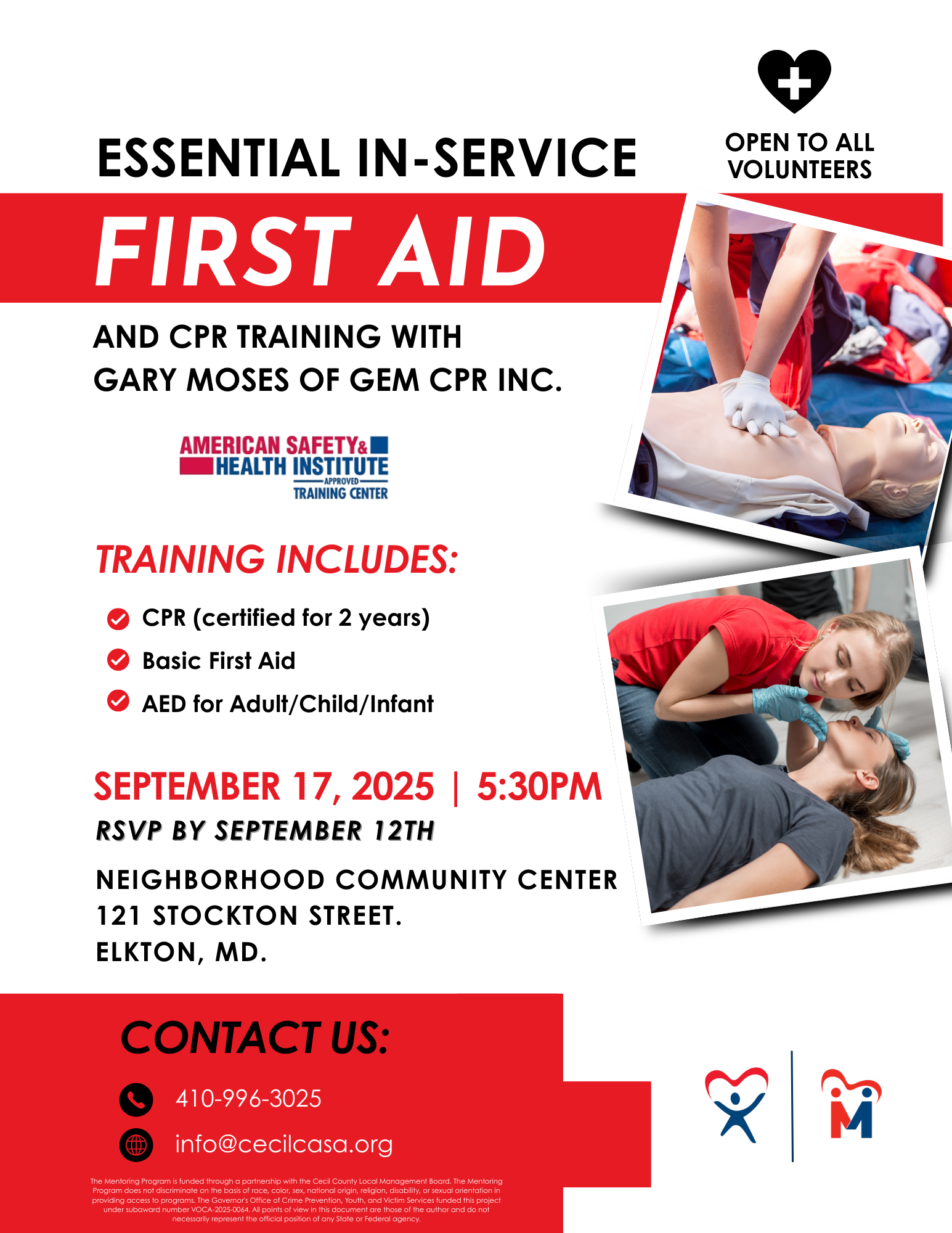 Essential First Aid In-Service 