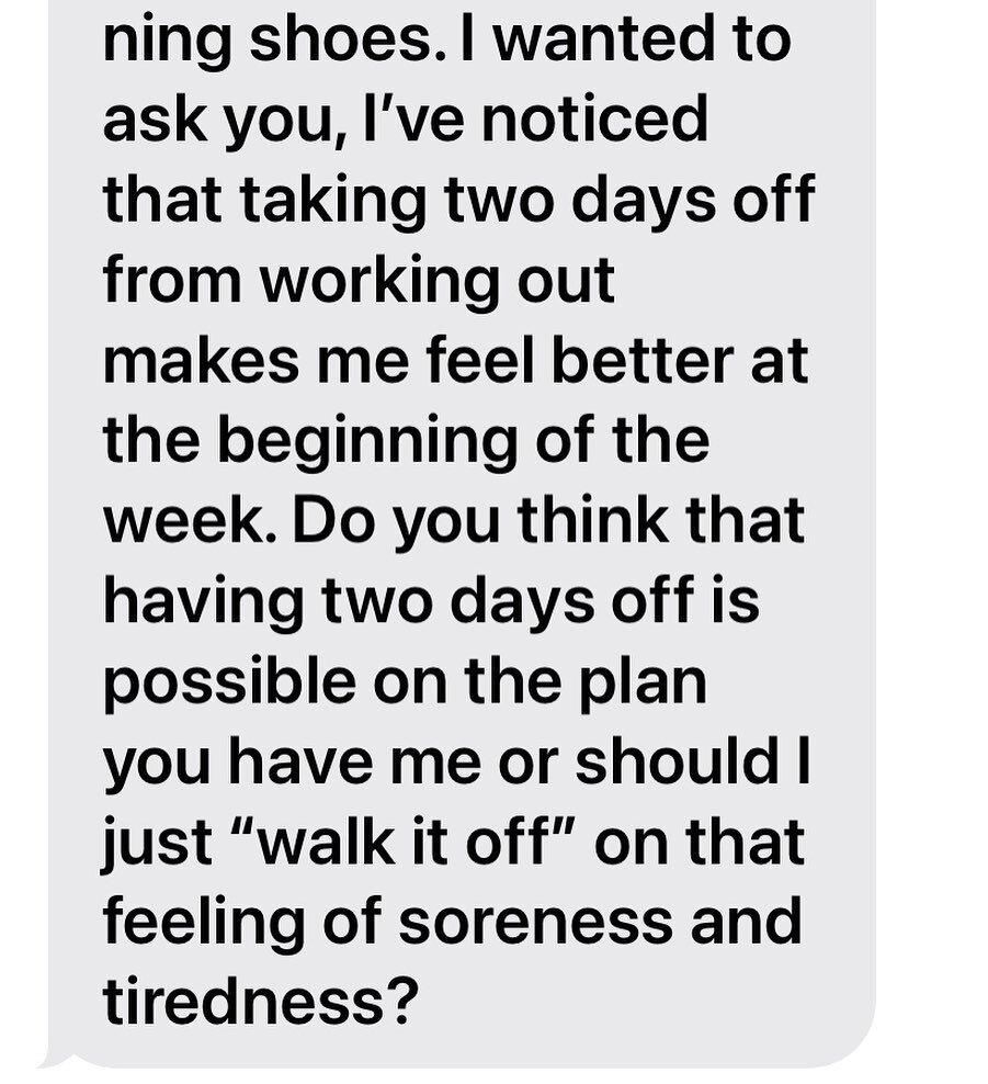 Here&rsquo;s a great example where a coach can help and a pre done plan cannot. 

When you have big goals, it&rsquo;s great to have someone in your corner that is certified and can help you figure these things out. 

This is part of text with one of 