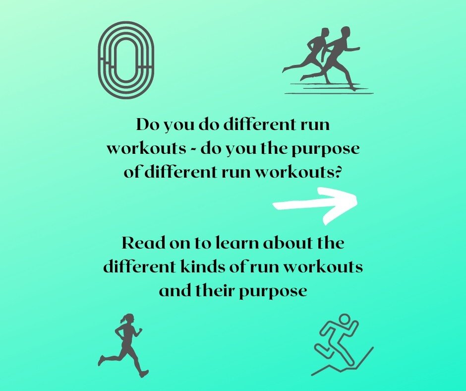 It's racing season for many - do you follow a plan? Do your workouts have a purpose?  Are you trying to achieve a certain goal(s) - get faster, compete in a new distance, then you want your workouts to have a purpose. Just working out is not going to