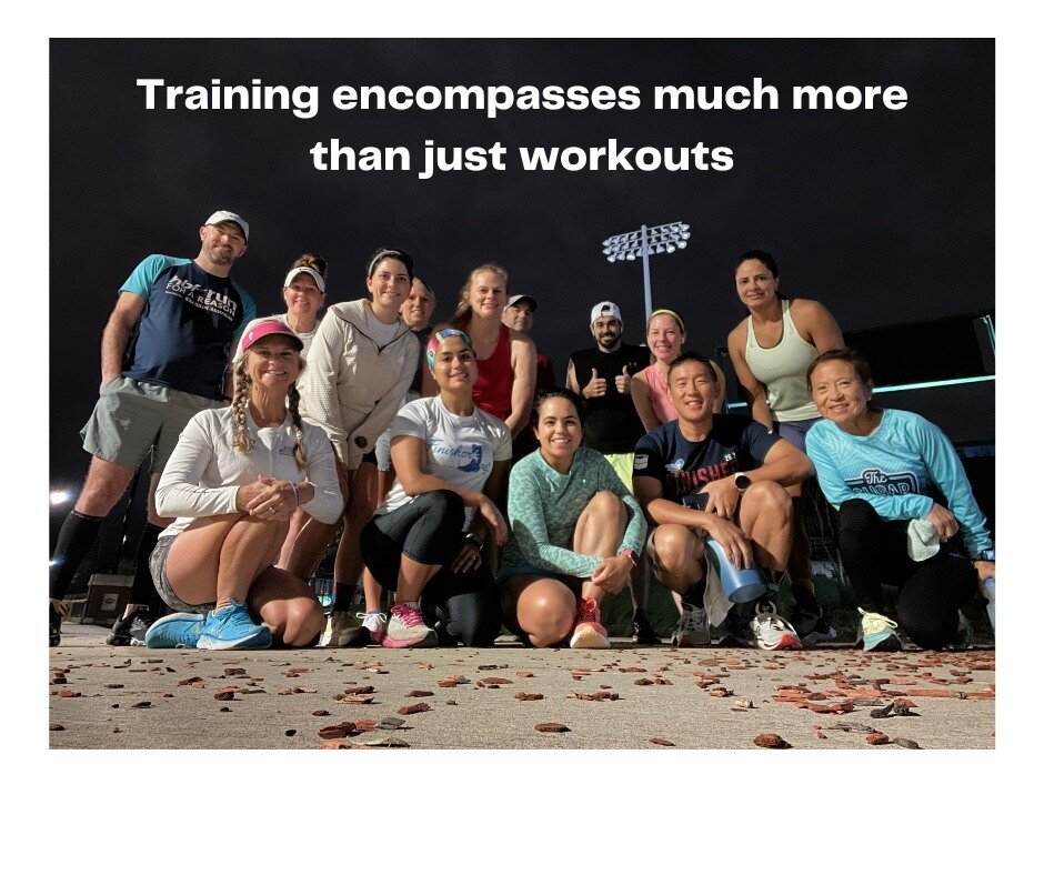 Top Training Advice Nugget - Know that training is all encompassing.

Training isn't just about the actual workouts we do. It is also about everything else in our life that creates normal and above normal types of stress that factor into our training