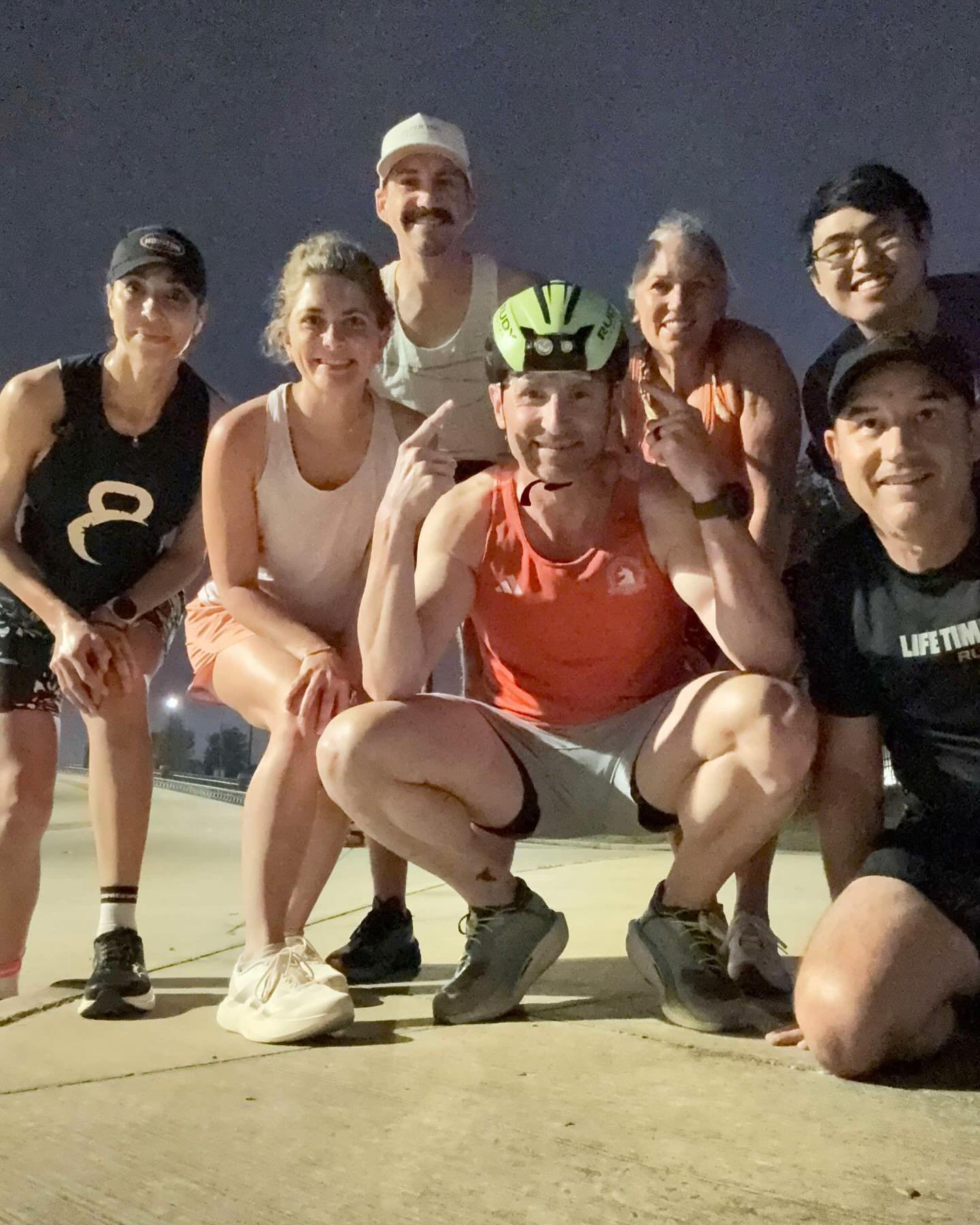 Felt so good to run at the bridge again. Knee wasn&rsquo;t sure of the uphill but the speed is coming back. Great having  @brandonthetriguy join us.  And Scott is taking baby steps to bringing his bike 🤣. Started with his helmet getting to come 😂. 