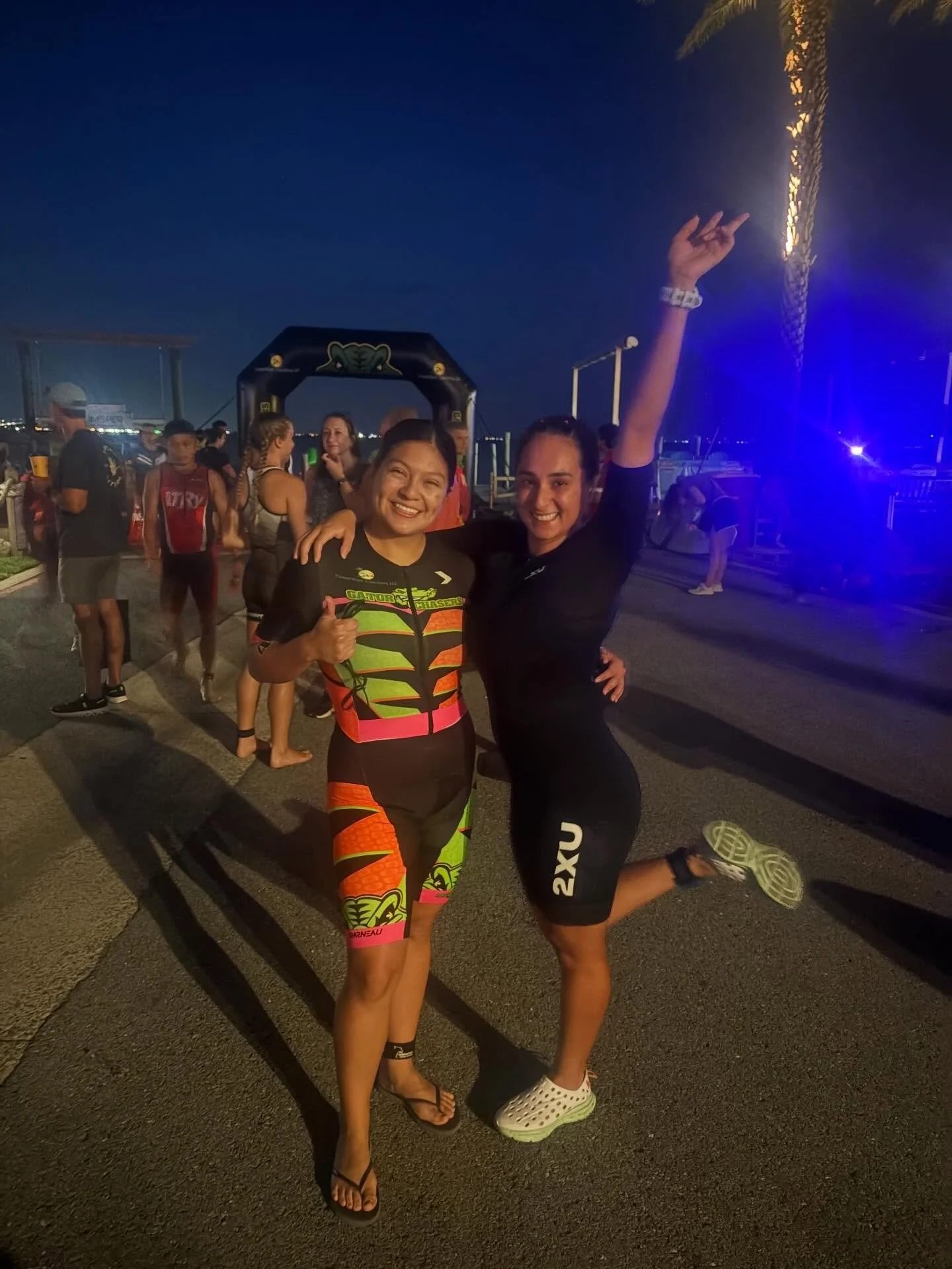 #medalmonday

Congratulations @clajulianita for an incredible performance at the SPI triathlon yesterday. She placed 2nd in her AG in the Olympic distance. 
She earned her week off 🤣 and then back to training for IM Texas 70.3 in Galveston. 
Way to 