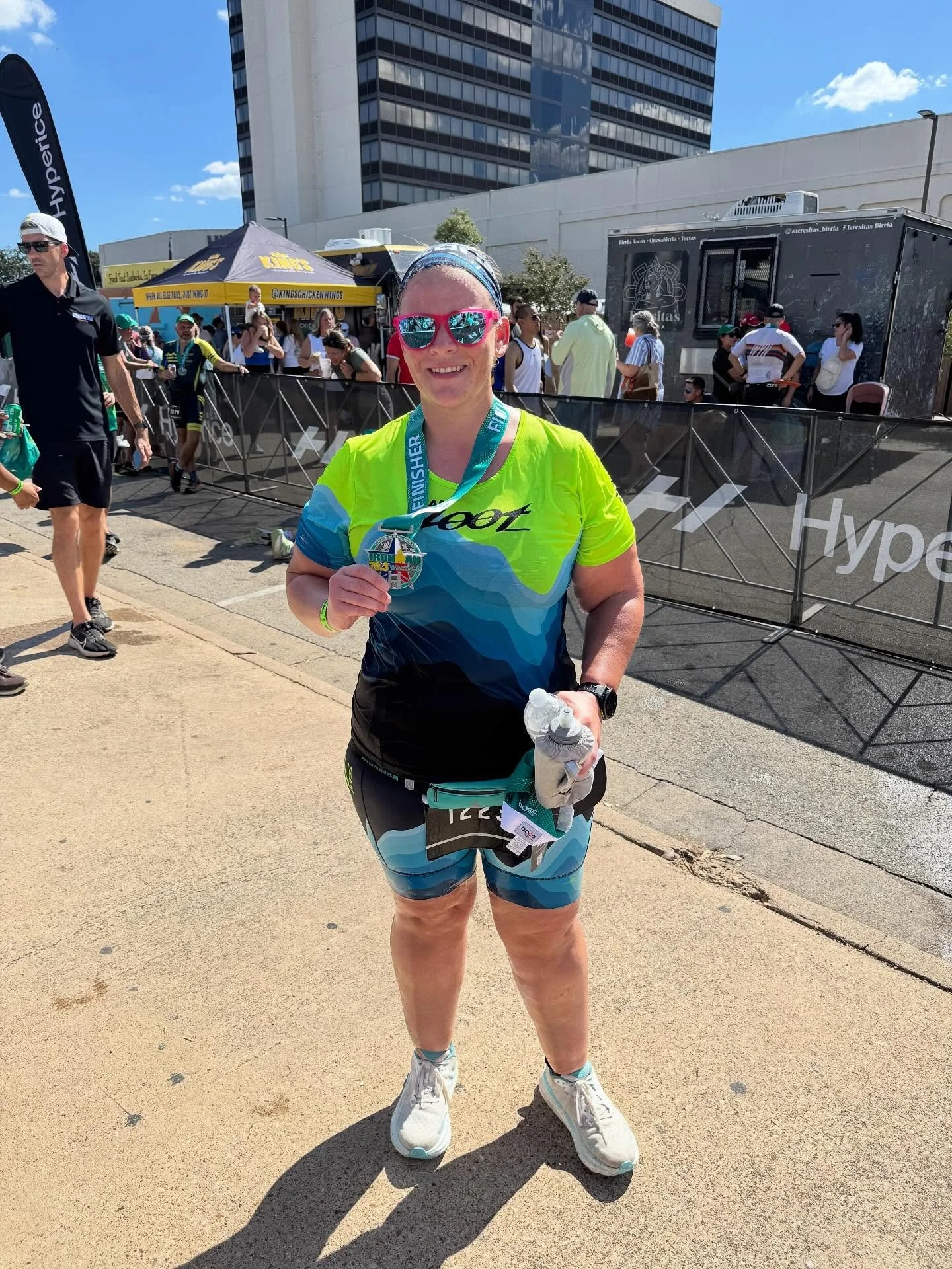 #medalmonday 

Congratulations to these three for great performances at IM Waco yesterday. 
Water was warm and the day just got hotter and hotter but they pushed through and crossed the finish line. 

Congratulations to you all! 
.
.
#triathlete #tri