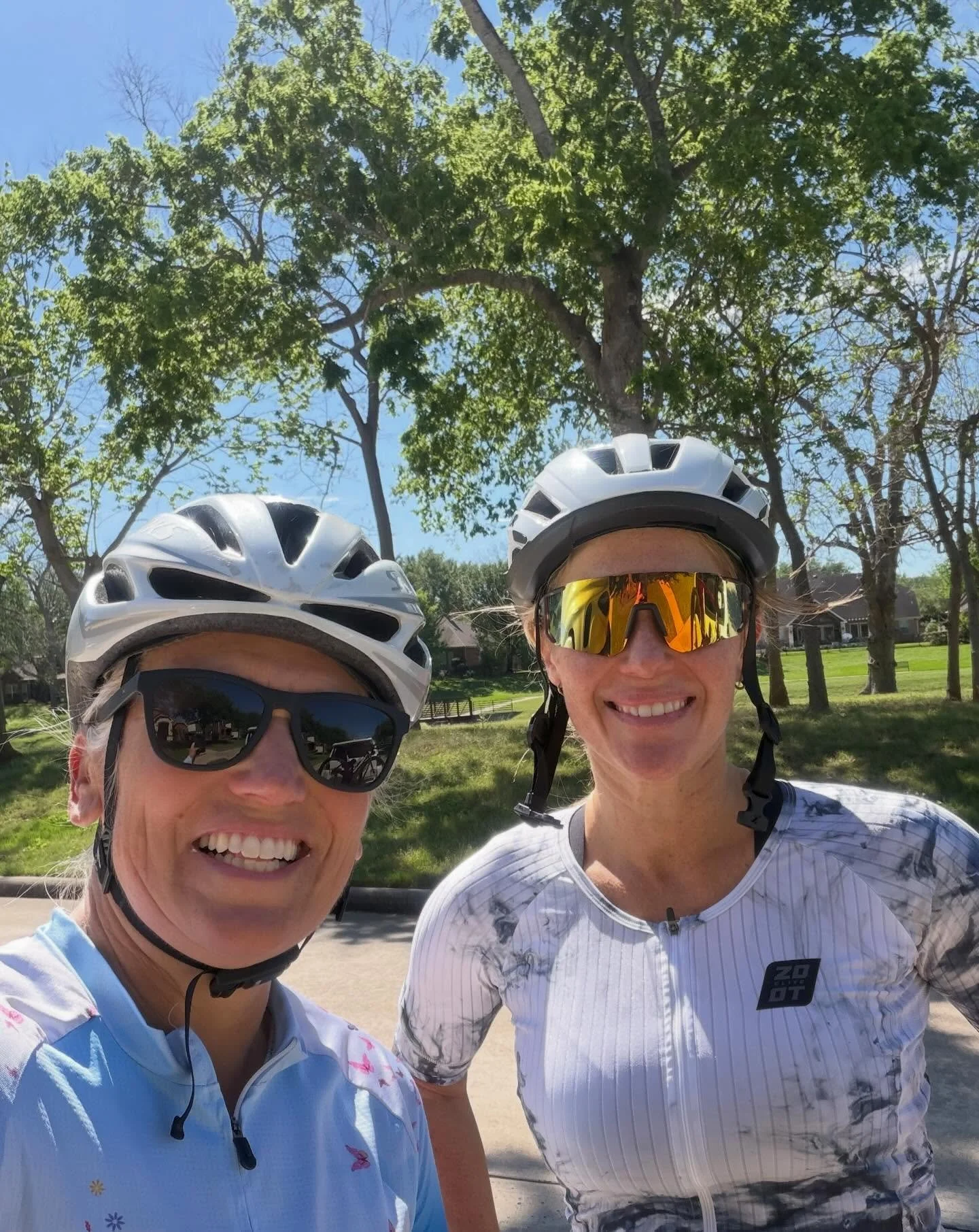 Perfect start to the week. Daneiva and I needed to talk about the next few months of training so we went for an easy ride and talked the whole time. Figured out her plan and got to know each other a little more. 
Being a coach is more than just writi