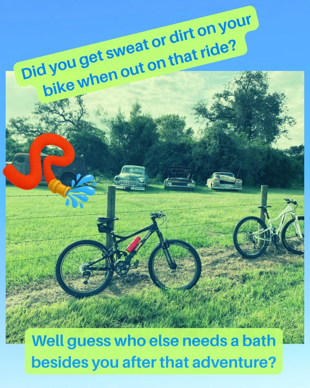 Friday Funny!!! You may laugh, but also go wash your bike!
.
.
#fridayfunny #bikelife #acleanbikeisahappybike #laugher