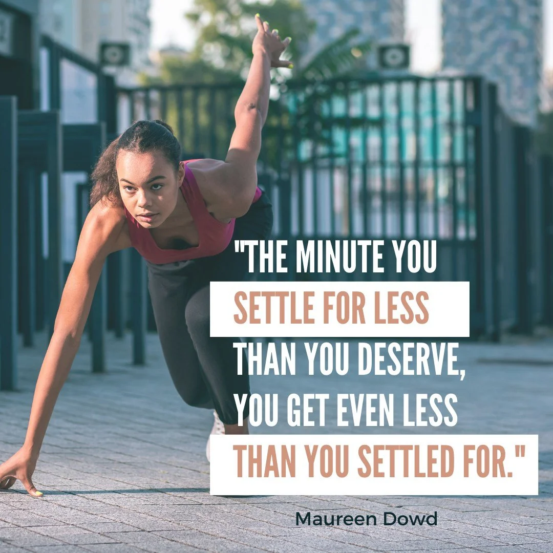 Motivation Monday 

Somewhere along the way, many athletes start lowering their expectations.

"I'll never be a runner."
"I'm too old to try a triathlon."
"I don't have enough time to train."
"Maybe this is as good 